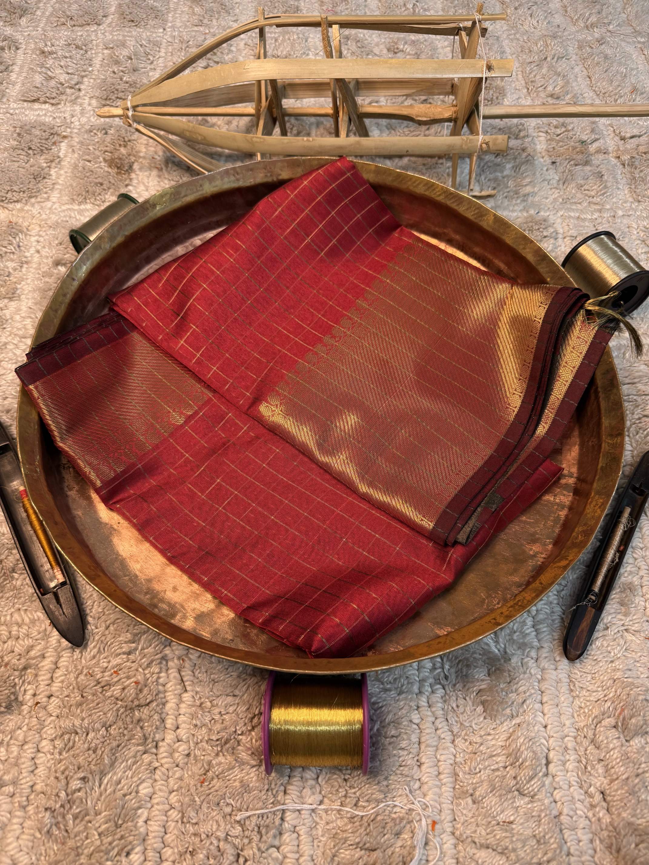 Eccentric zari weave Softsilk Heritage Banarasi saree