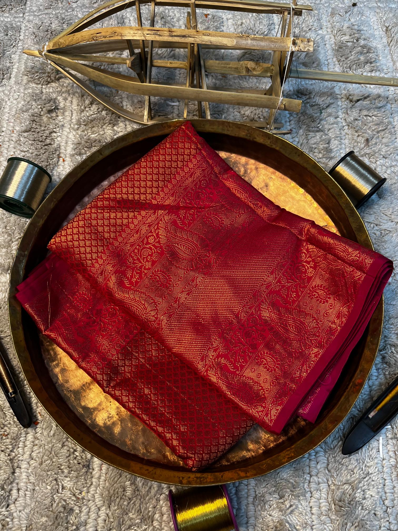 Handpicked Softsilk Heritage Banarasi Saree