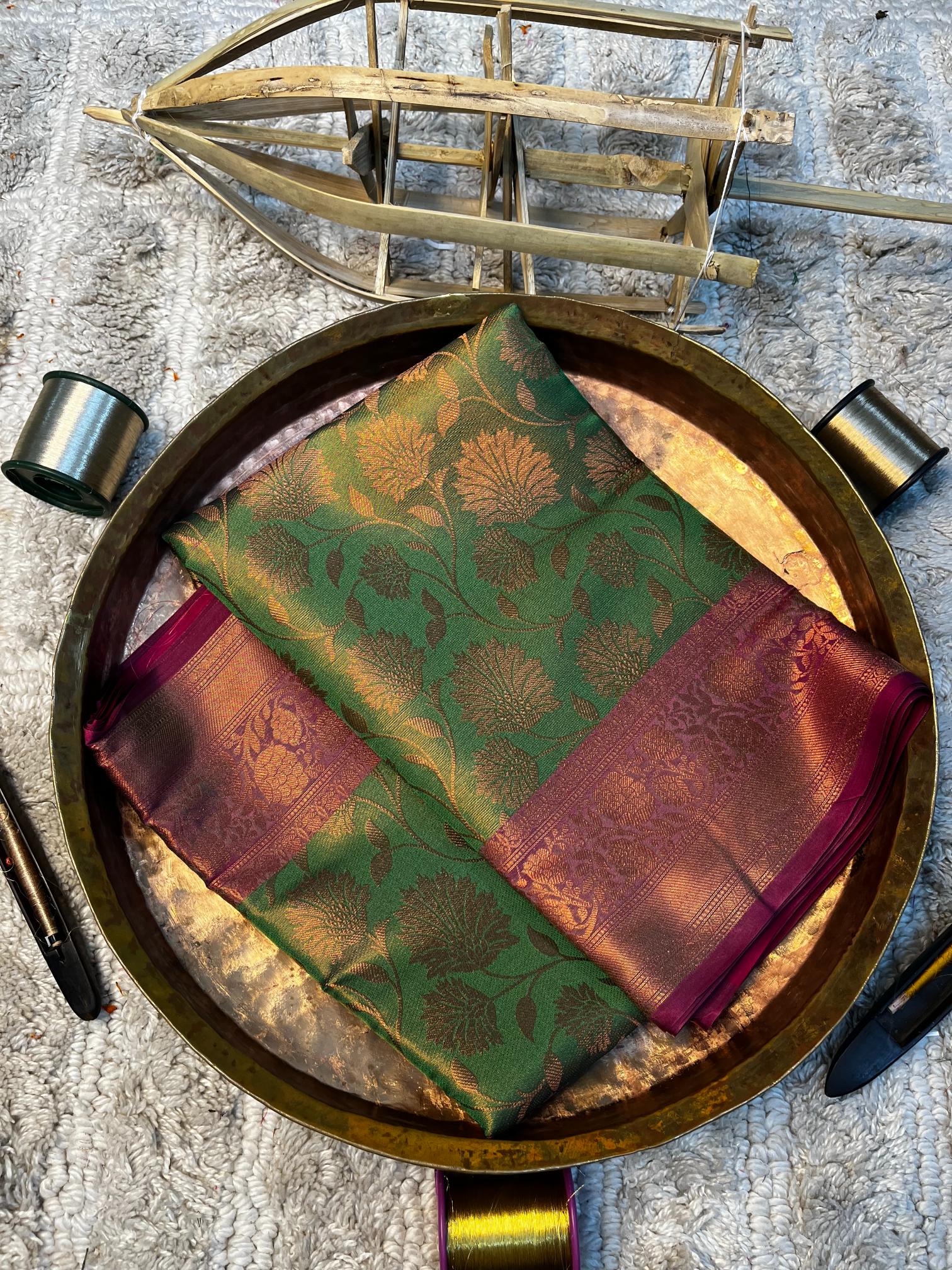 Handpicked Softsilk Heritage Banarasi Saree