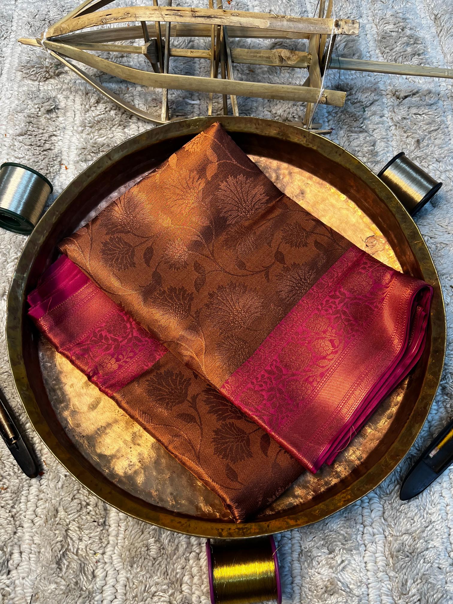 Handpicked Softsilk Heritage Banarasi Saree