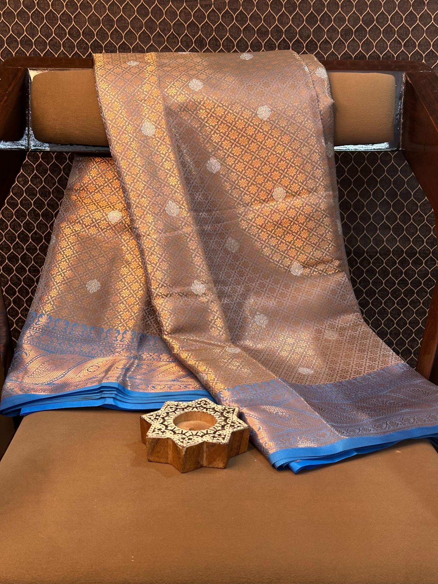 Handpicked Softsilk Heritage Banarasi Saree