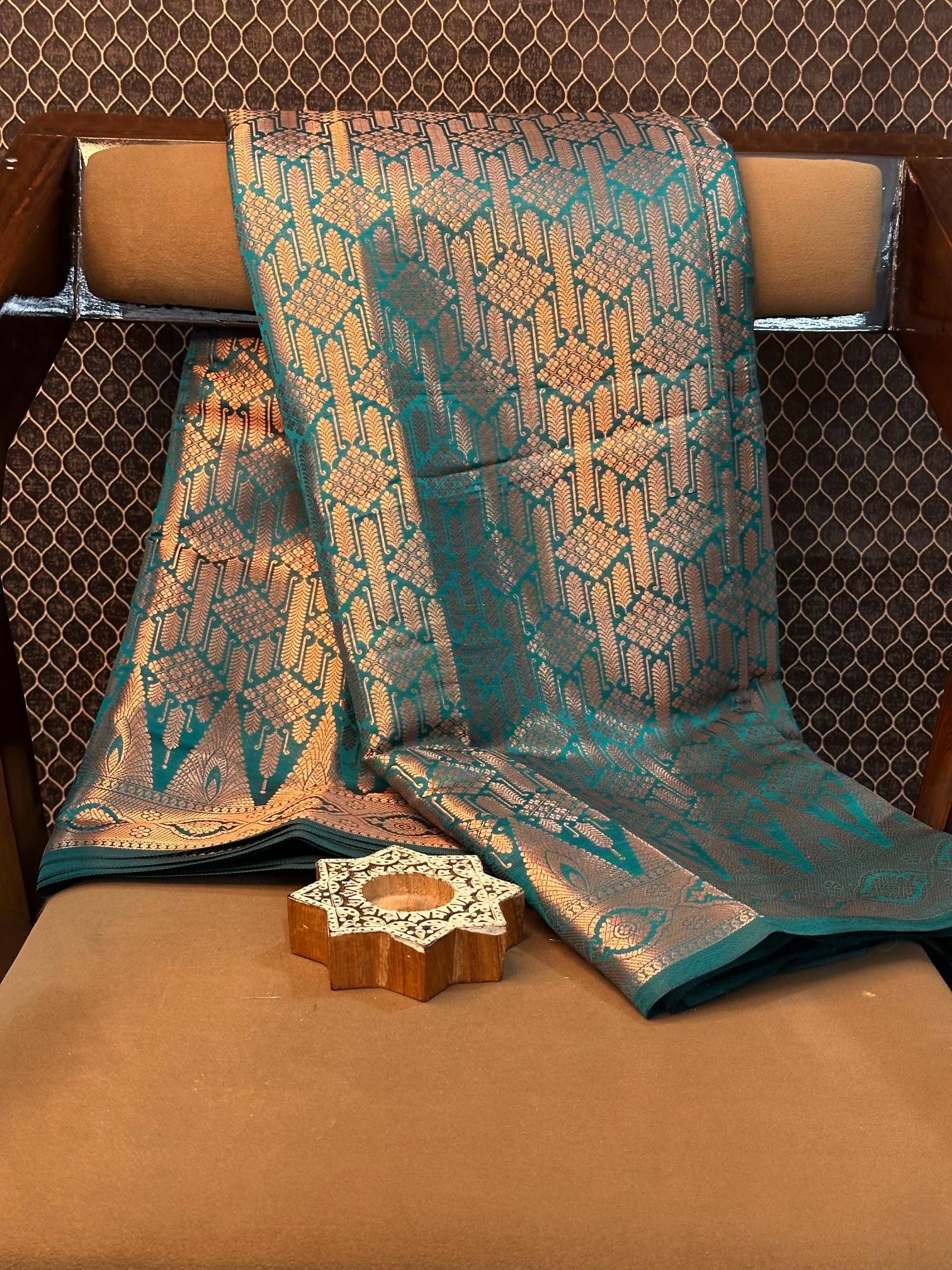Handpicked Softsilk Heritage Banarasi Saree