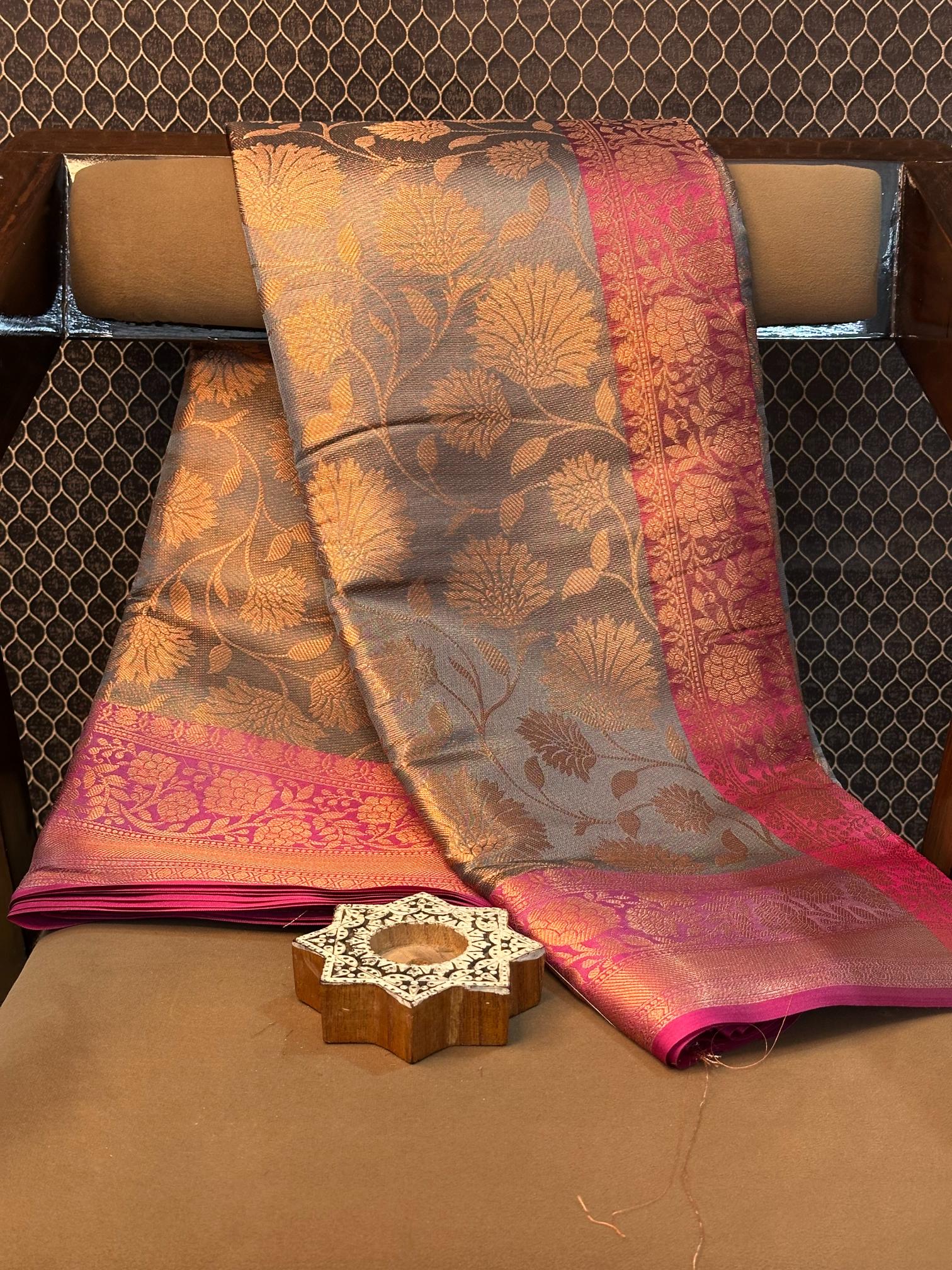 Handpicked Softsilk Heritage Banarasi Saree