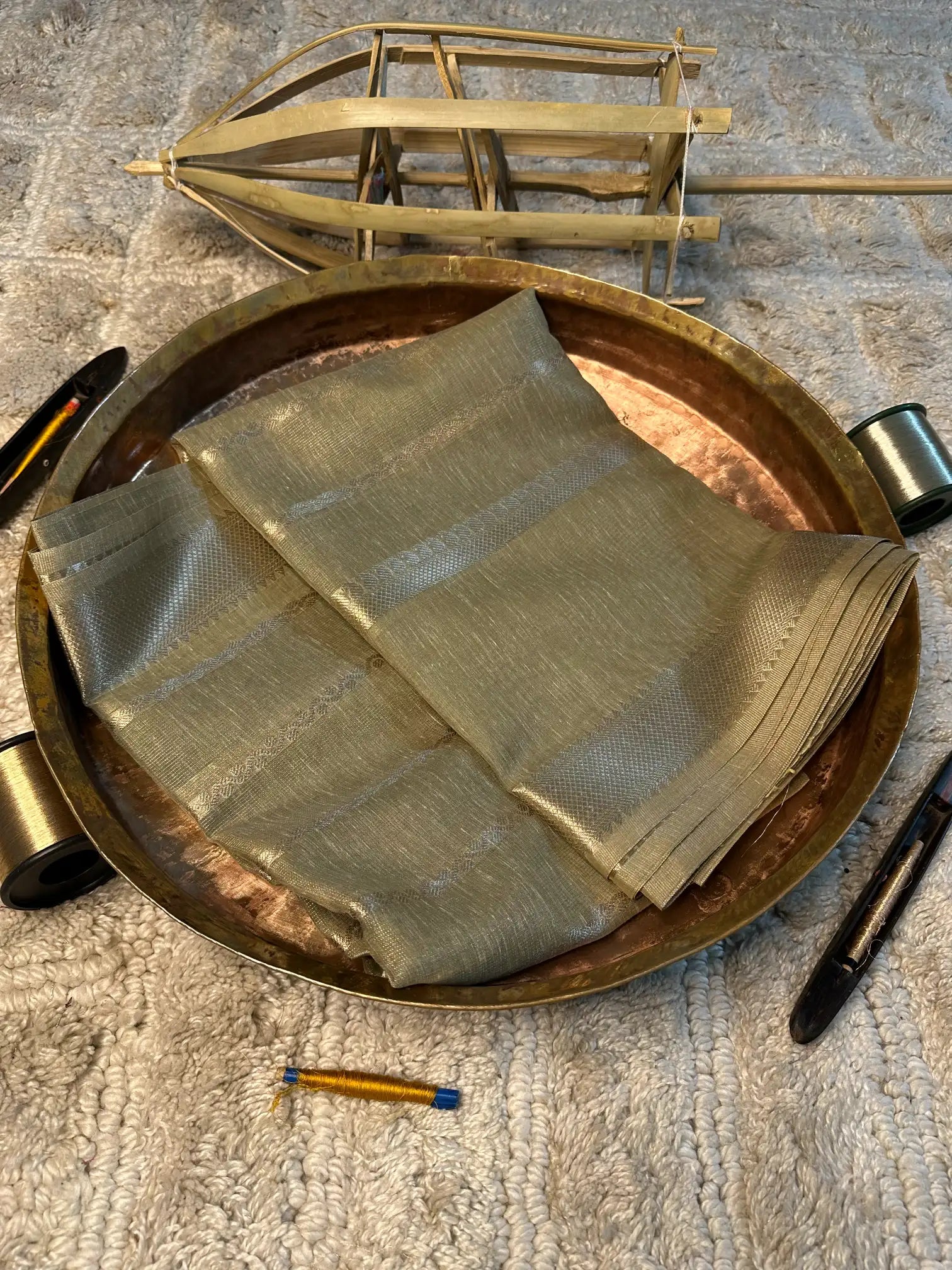 Eccentric zari weave Softsilk Banarasi saree