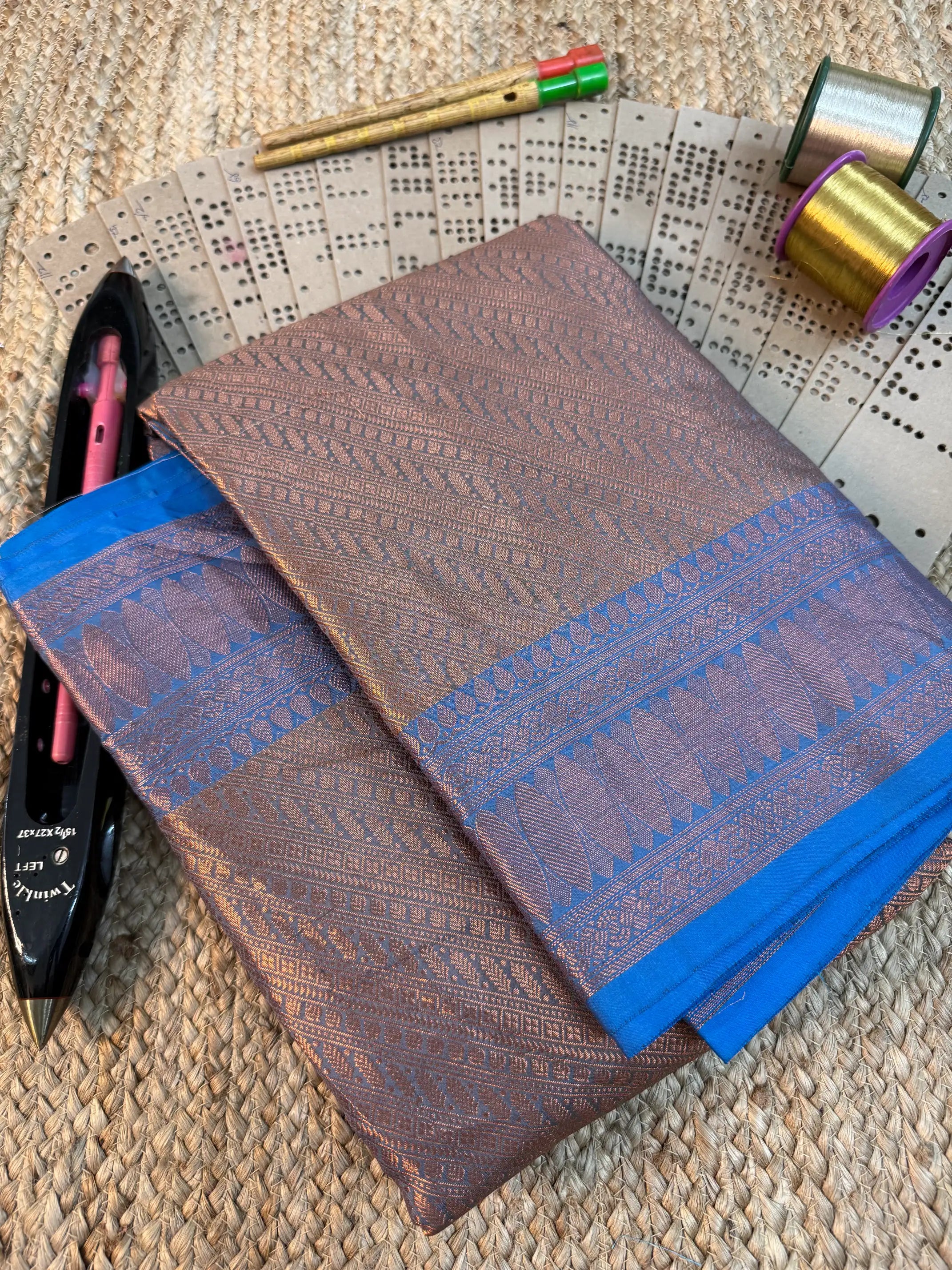 Eccentric zari weave Softsilk Banarasi saree