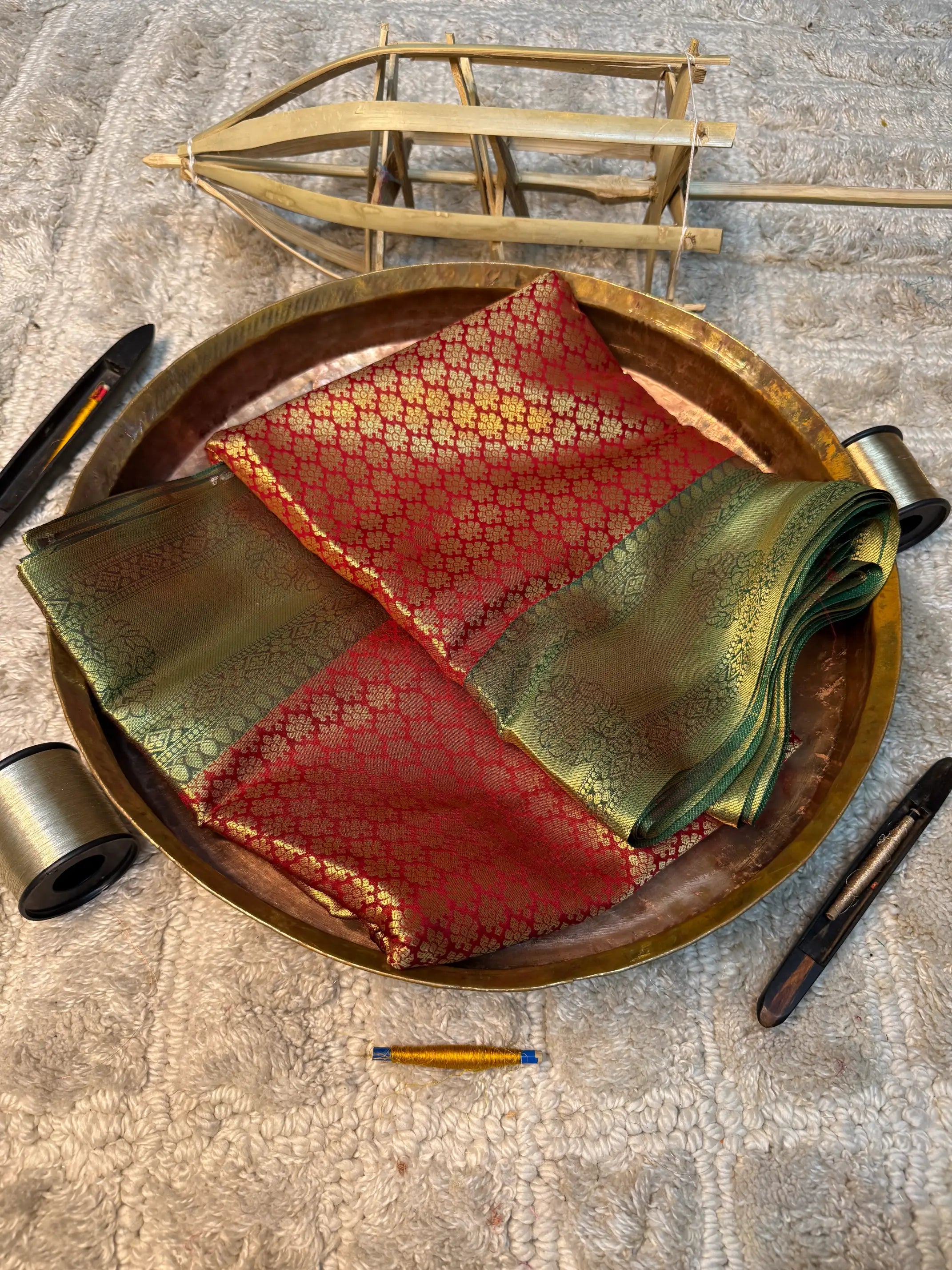 Eccentric zari weave Softsilk Banarasi saree