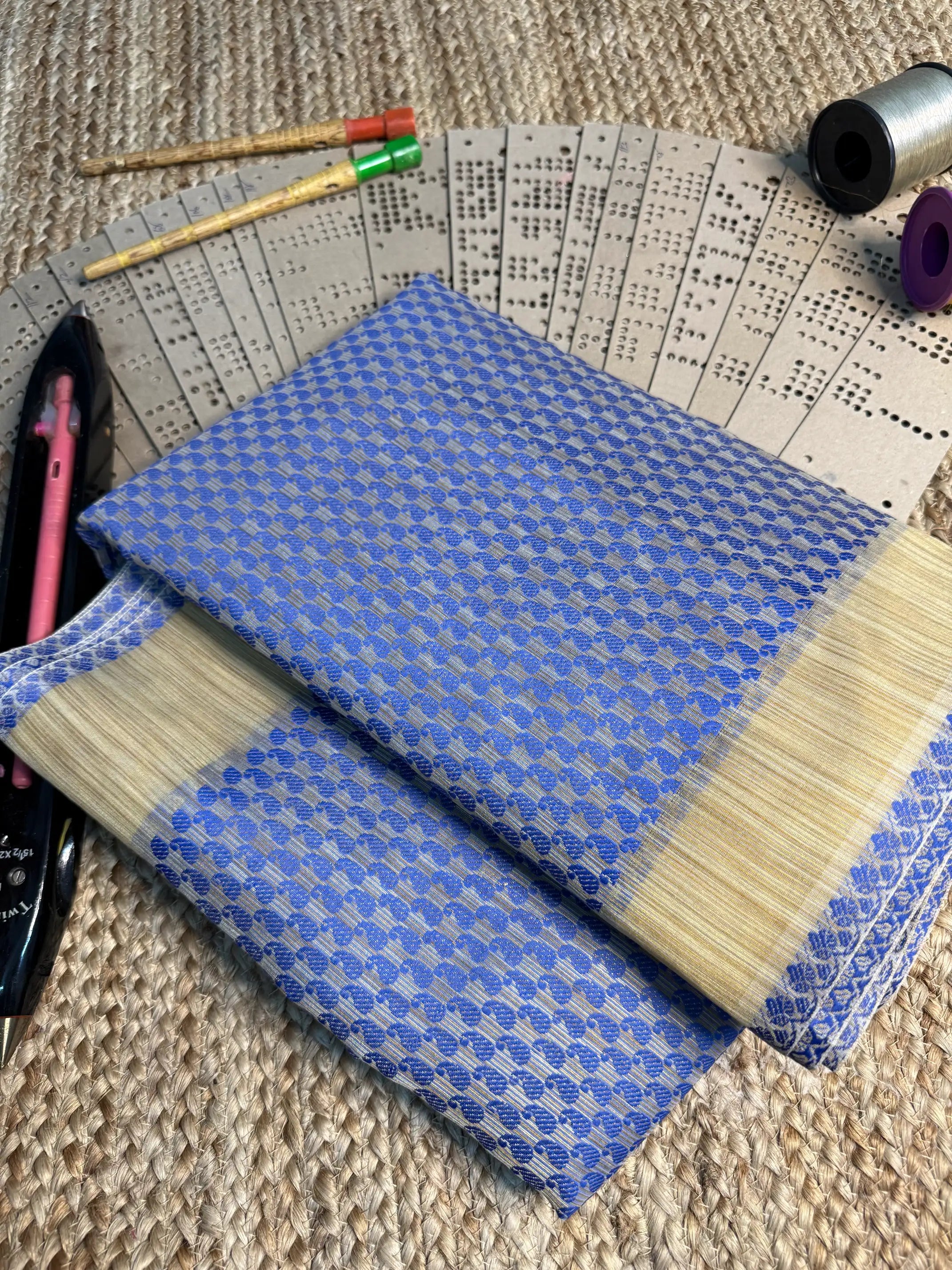 Eccentric zari weave Softsilk Banarasi saree