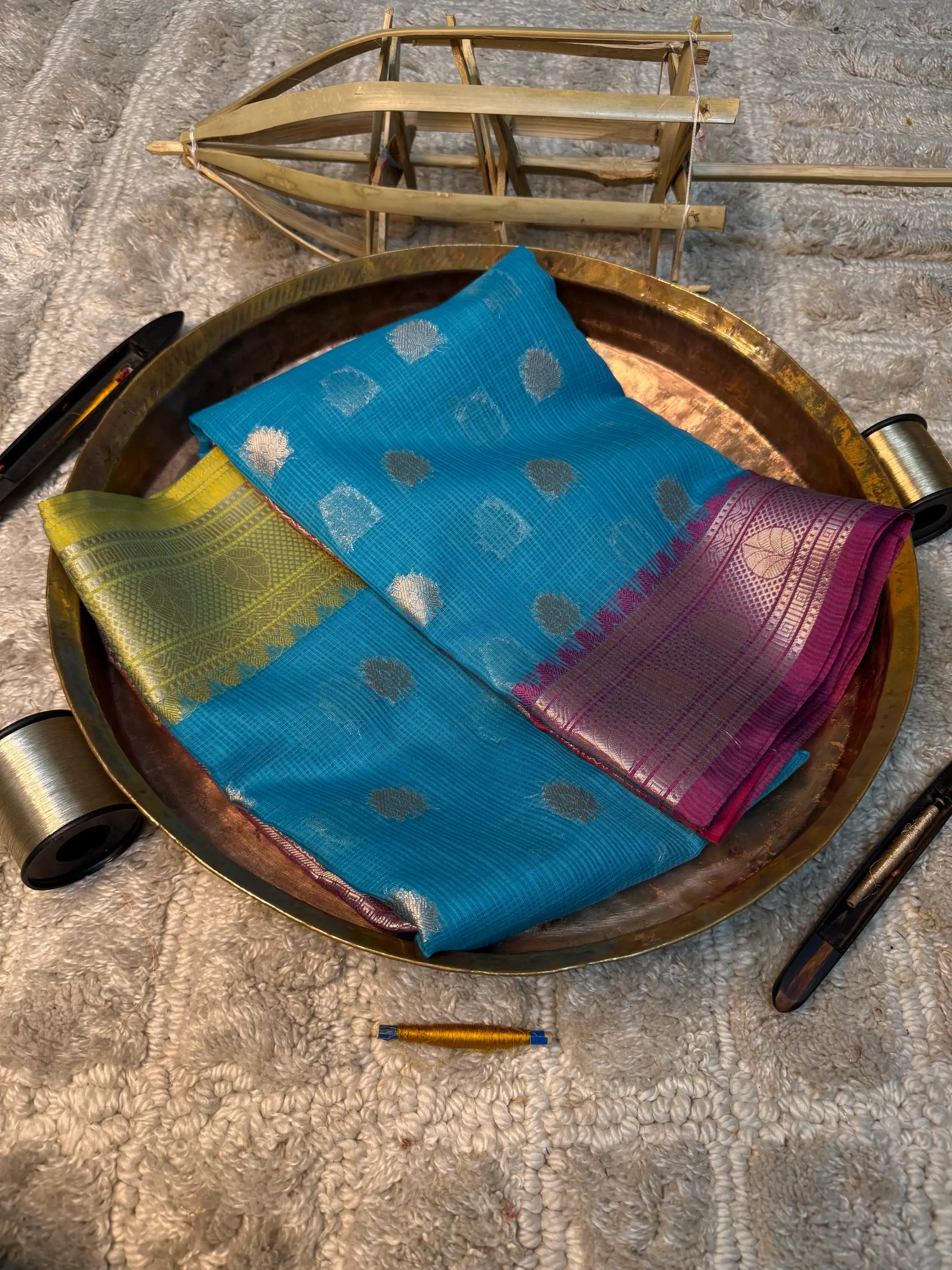 Eccentric zari weave Softsilk Banarasi saree