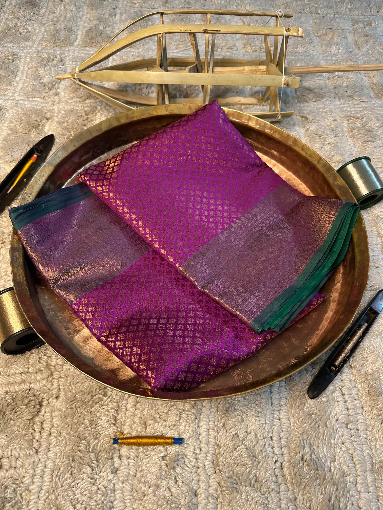 Handpicked Softsilk Heritage Banarasi Saree