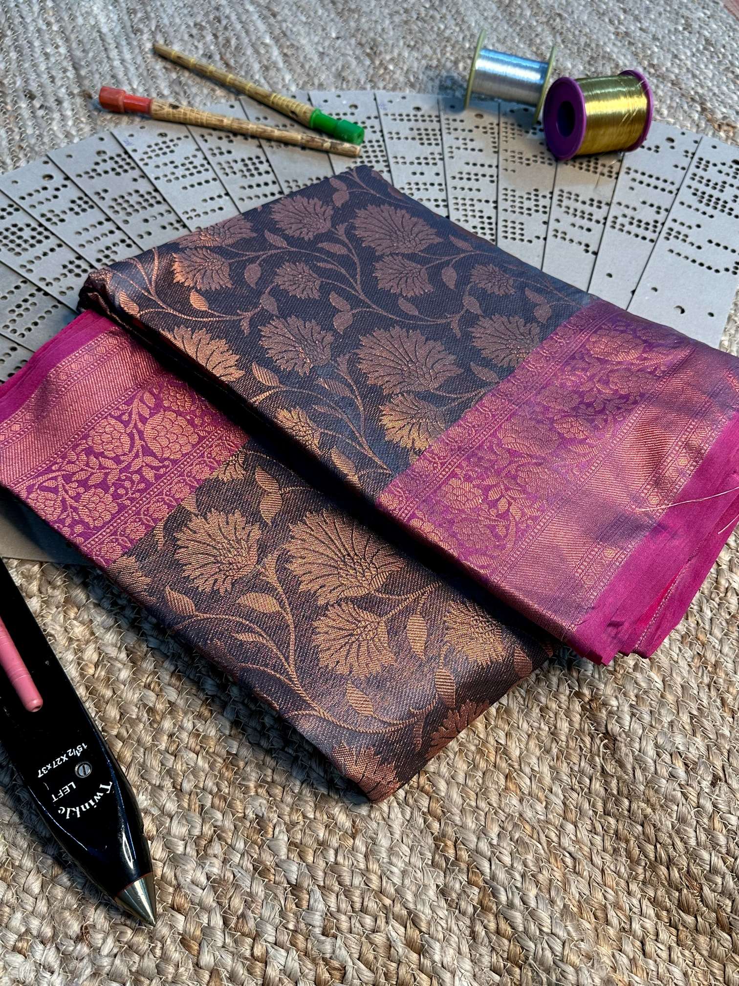 Contemporary Weave Softsilk Heritage Banarasi Saree