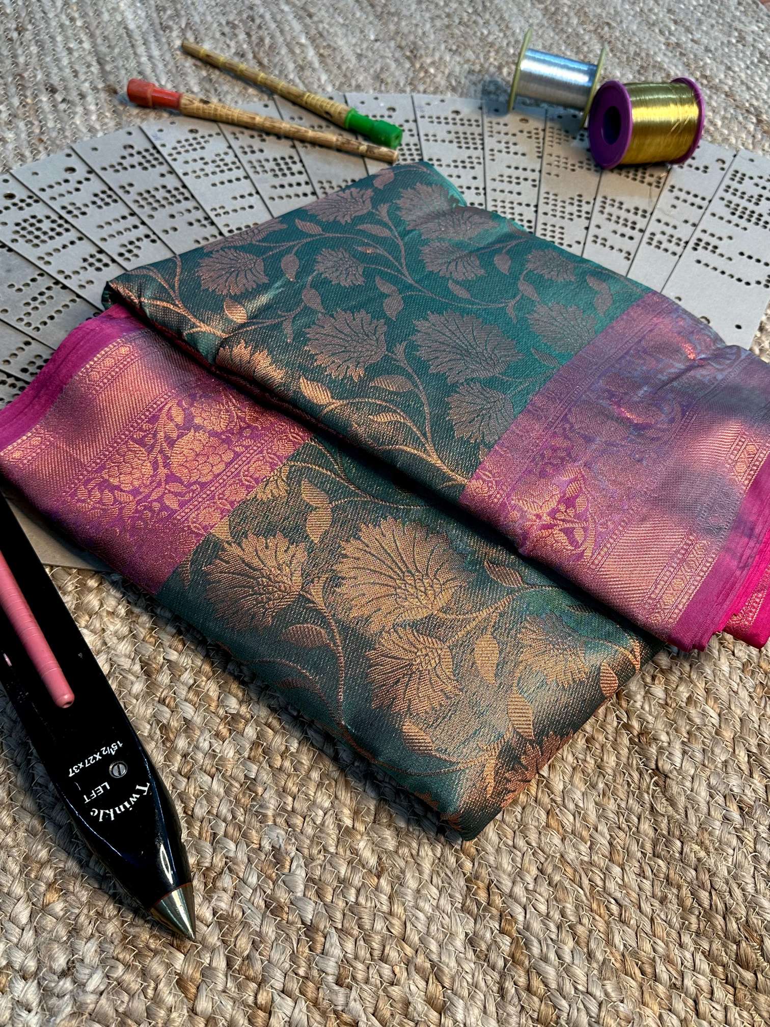 Contemporary Weave Softsilk Heritage Banarasi Saree