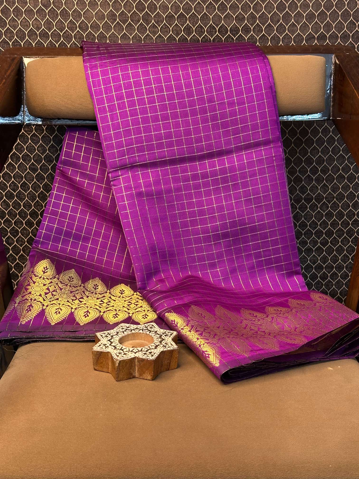 Handpicked Softsilk Heritage Banarasi Saree