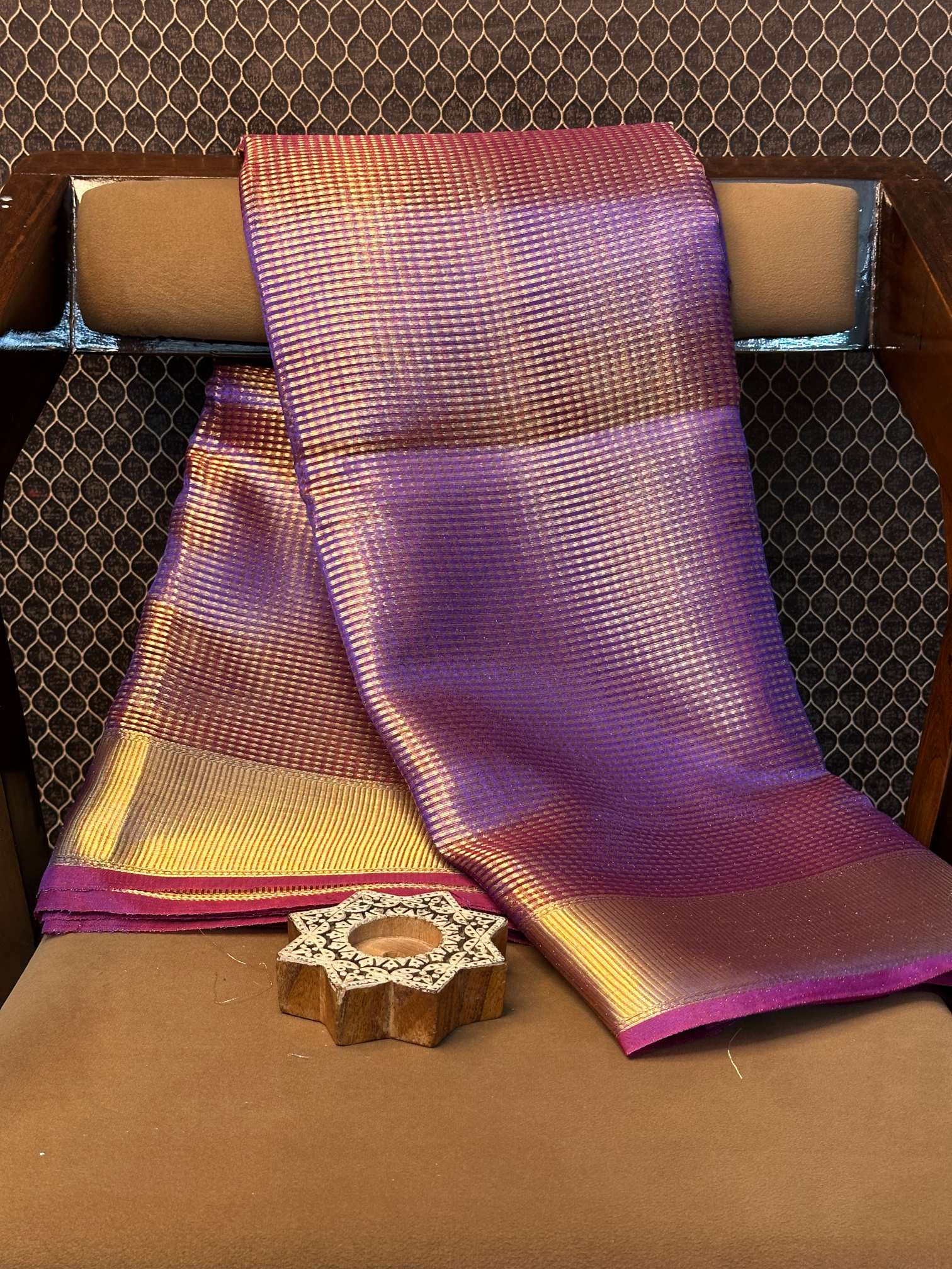 Eccentric zari weave Softsilk Heritage Banarasi saree