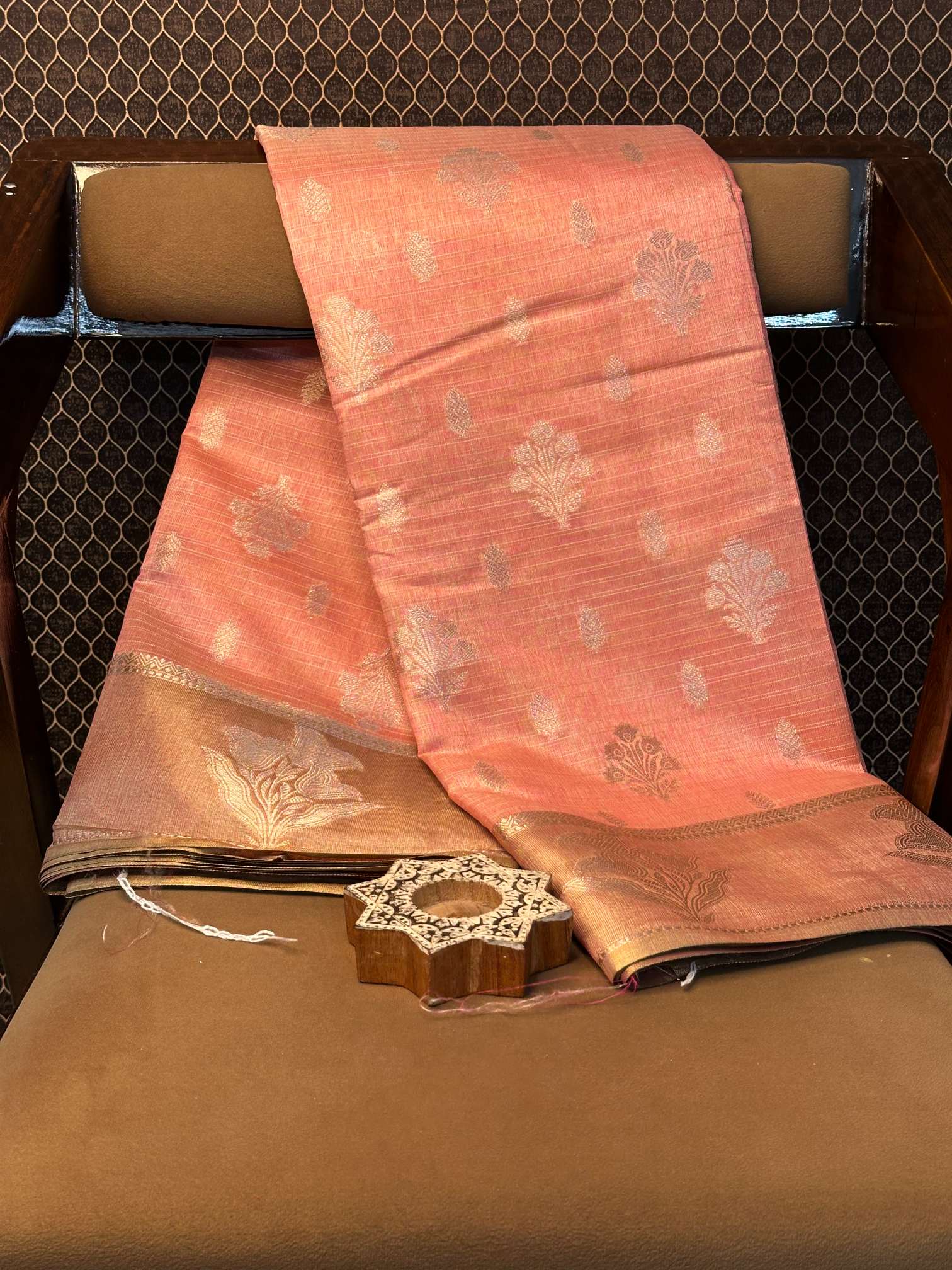 Eccentric zari weave Softsilk Banarasi saree