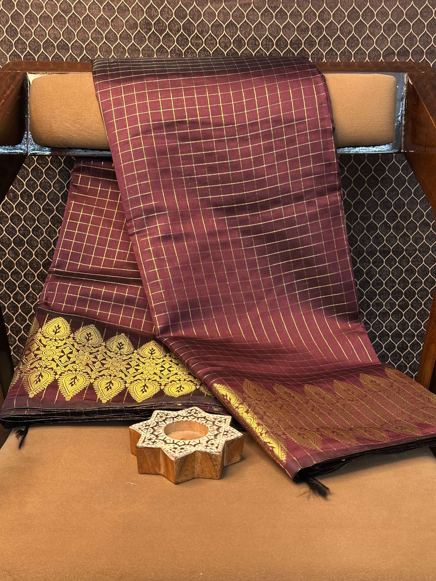 Eccentric zari weave Softsilk Banarasi saree