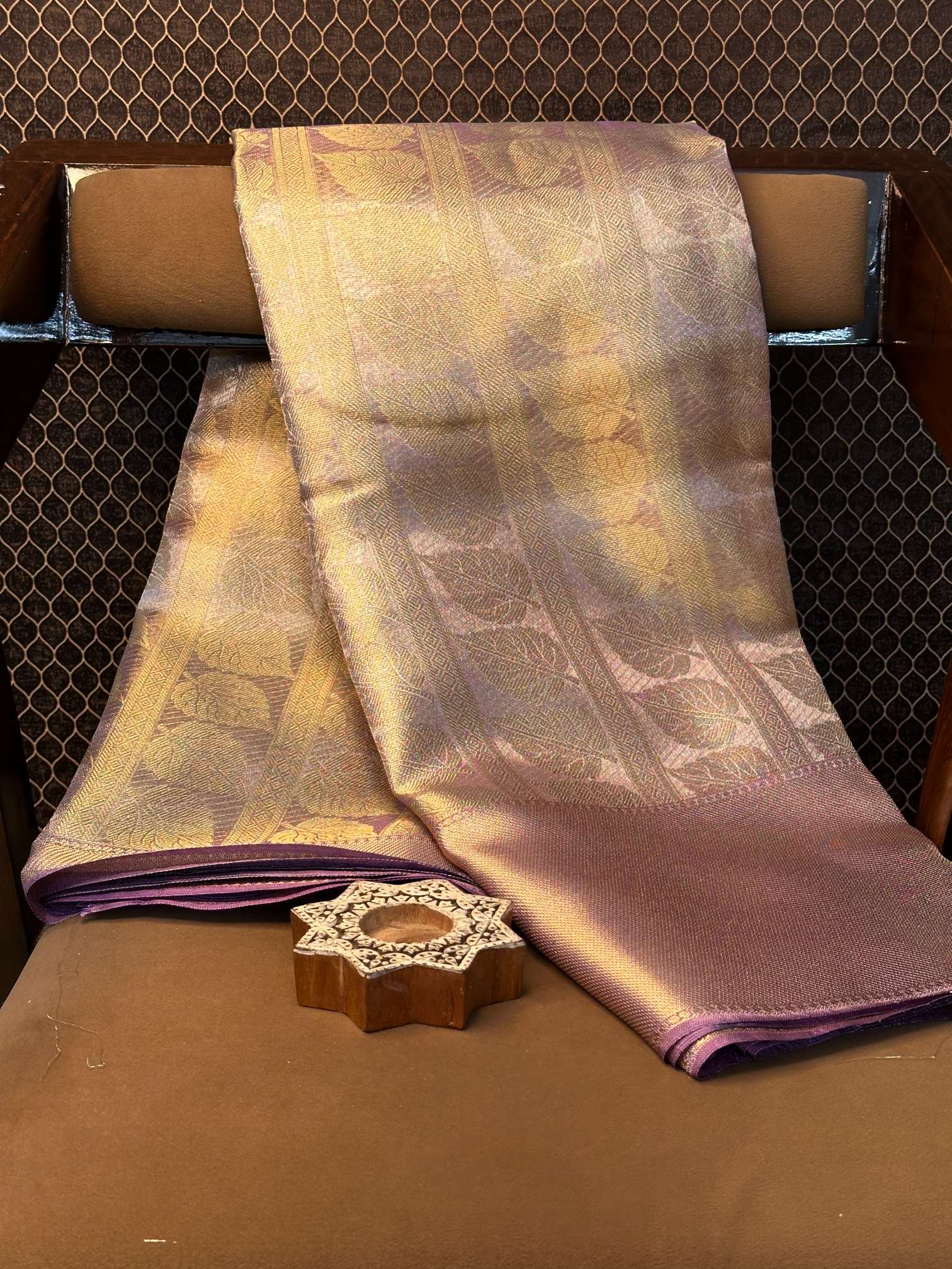 Eccentric zari weave Softsilk Banarasi saree