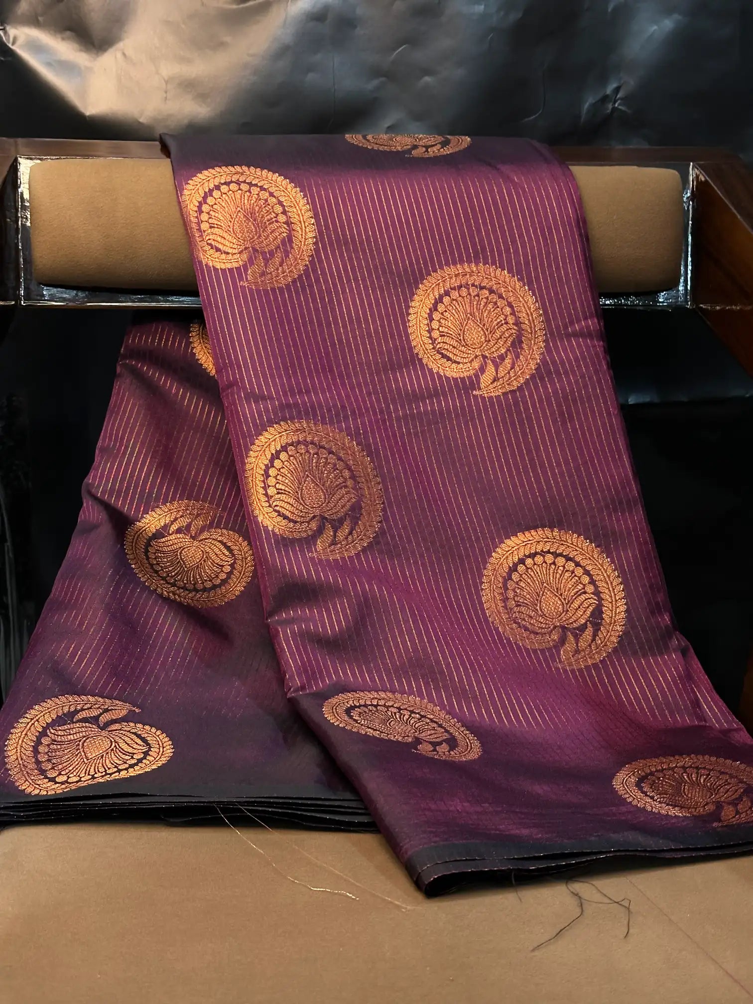 Contemporary weave Softsilk heritage Banarasi saree