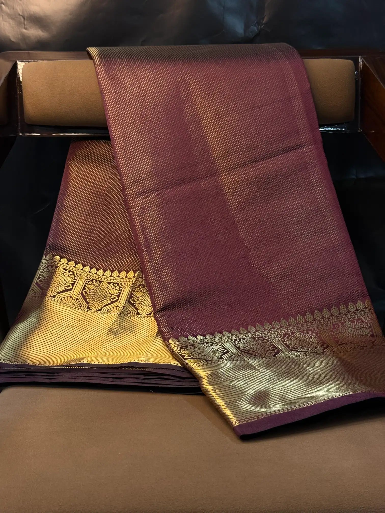 Traditional weave Softsilk Banarasi saree