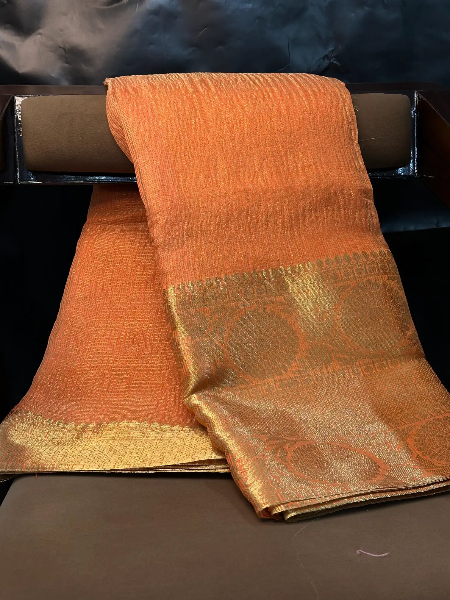 Contemporary weave Softsilk heritage Banarasi saree