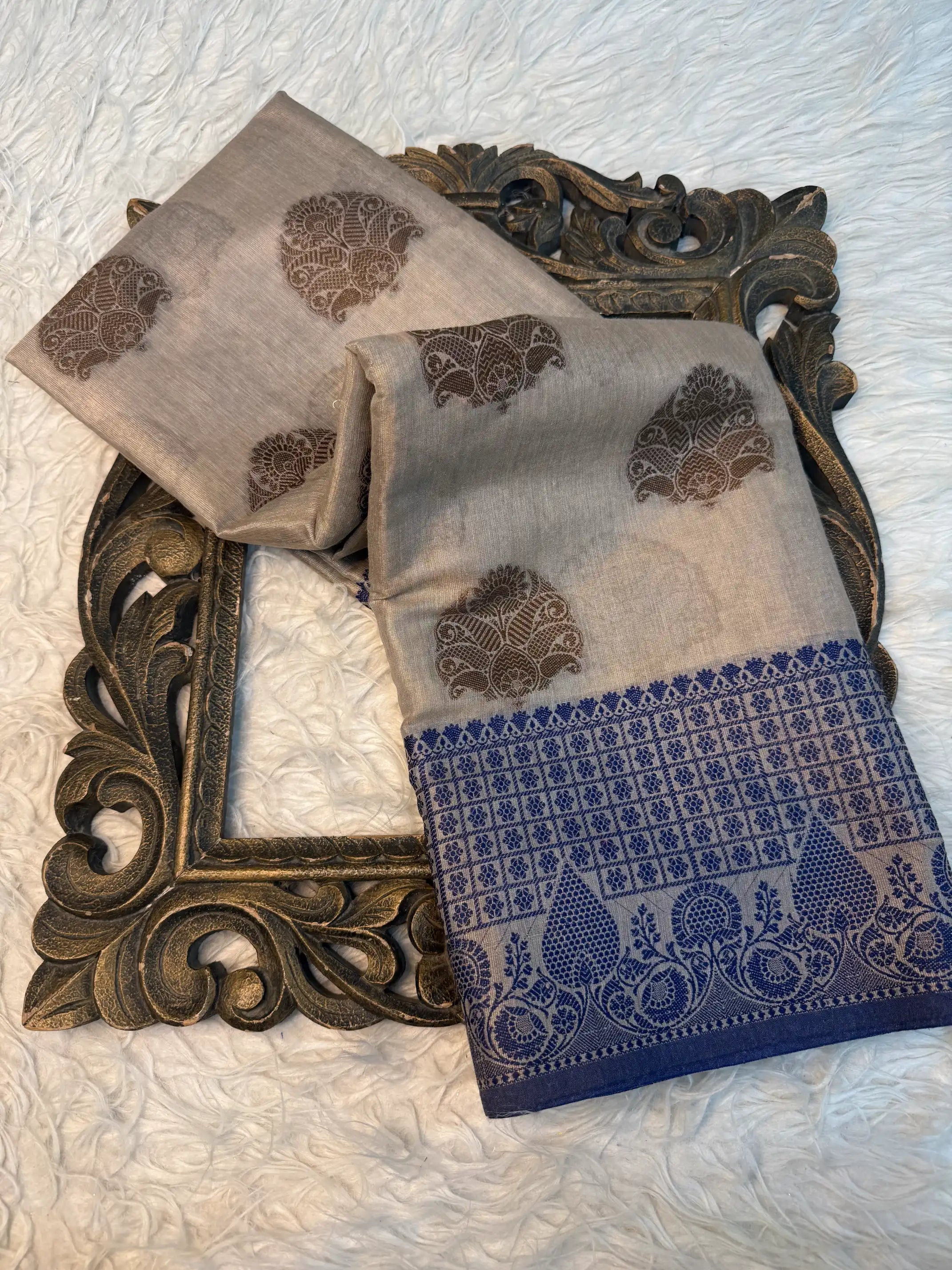 Contemporary Weave Softsilk Heritage Banarasi Saree