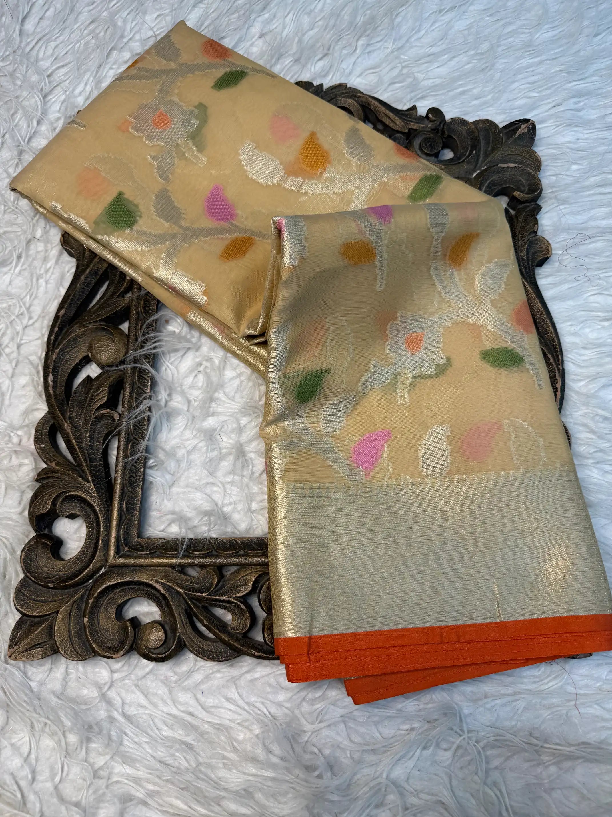 Traditional Weave Softsilk Banarasi Saree