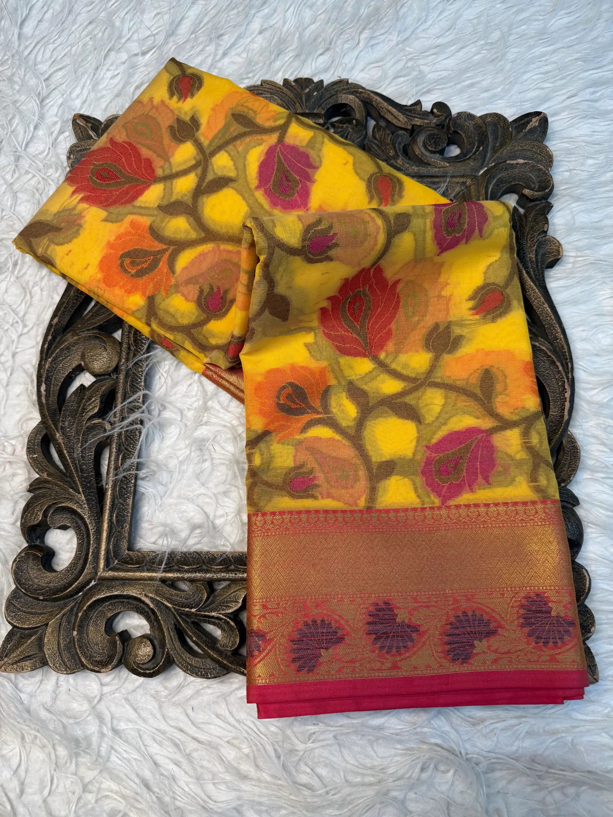 Traditional Weave Softsilk Banarasi Saree
