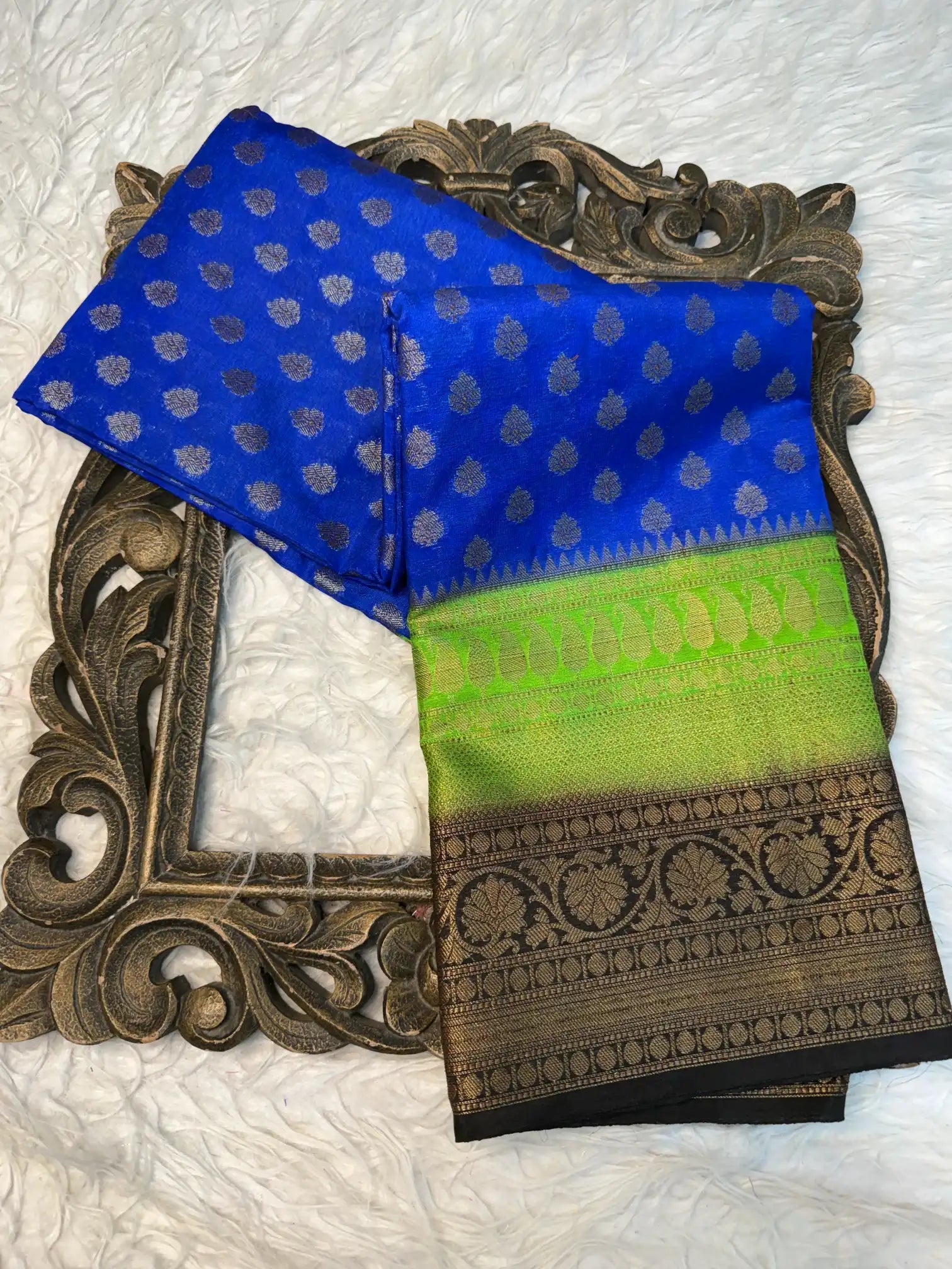 Contemporary Weave Softsilk Heritage Banarasi Saree