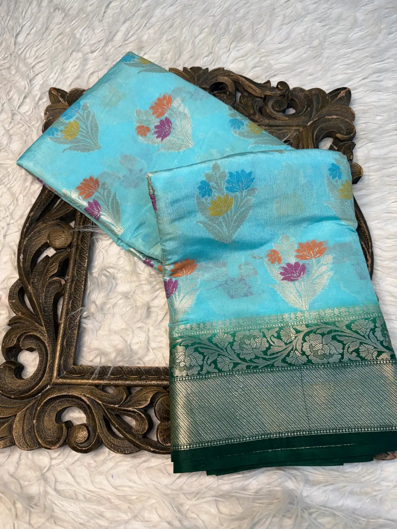 Contemporary Weave Softsilk Heritage Banarasi Saree