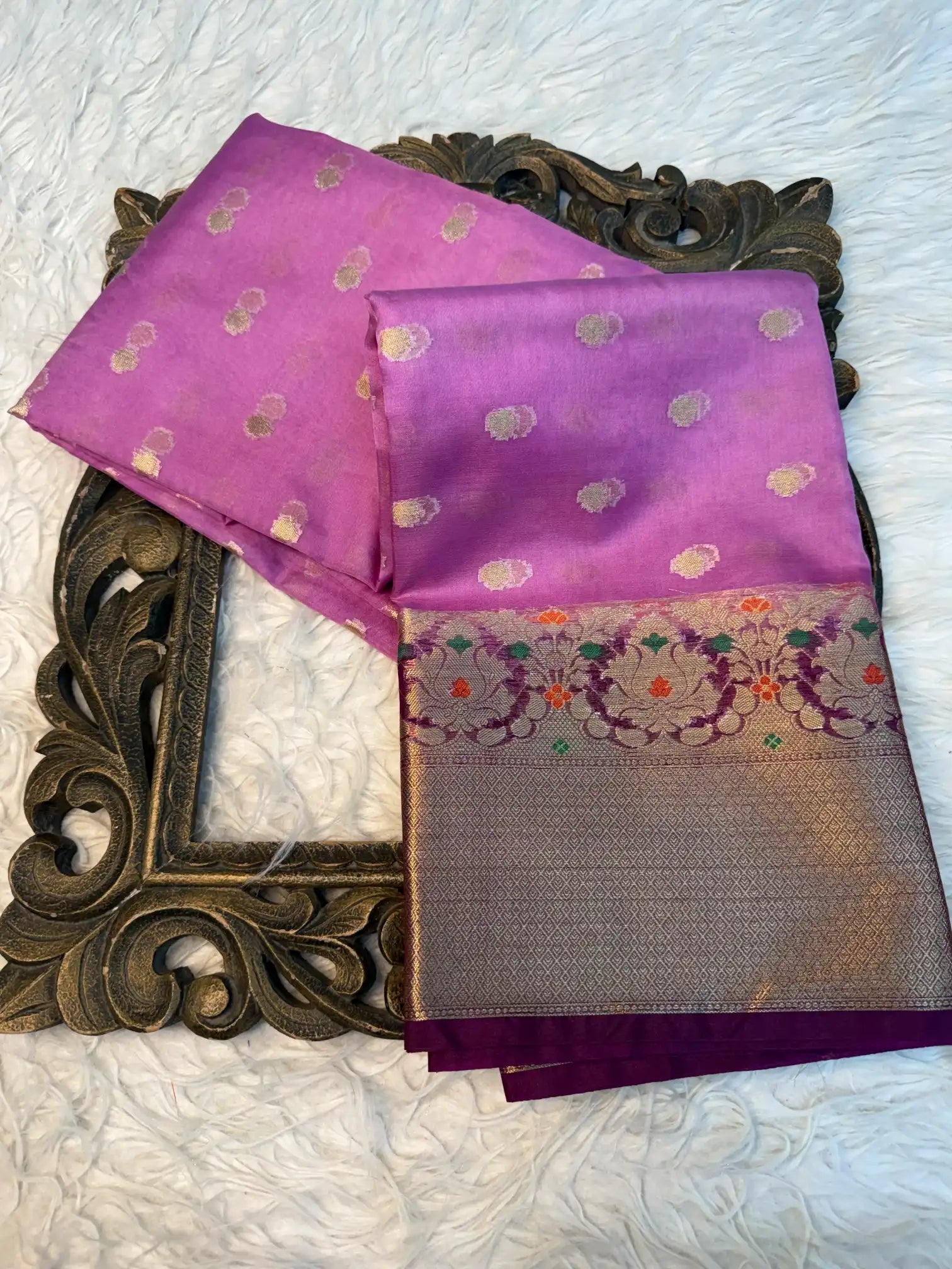 Traditional Weave Softsilk Banarasi Saree