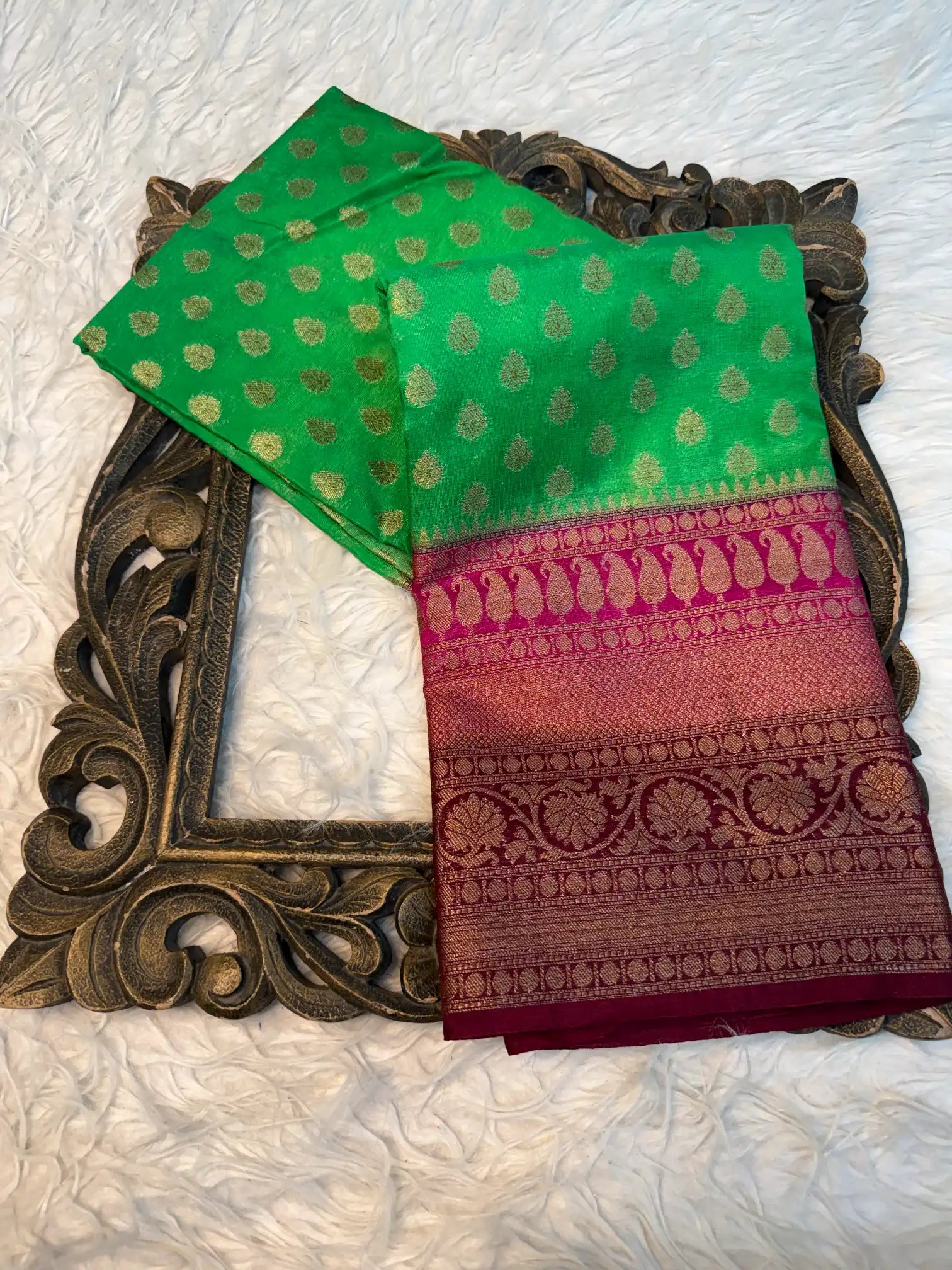 Traditional Weave Softsilk Banarasi Saree
