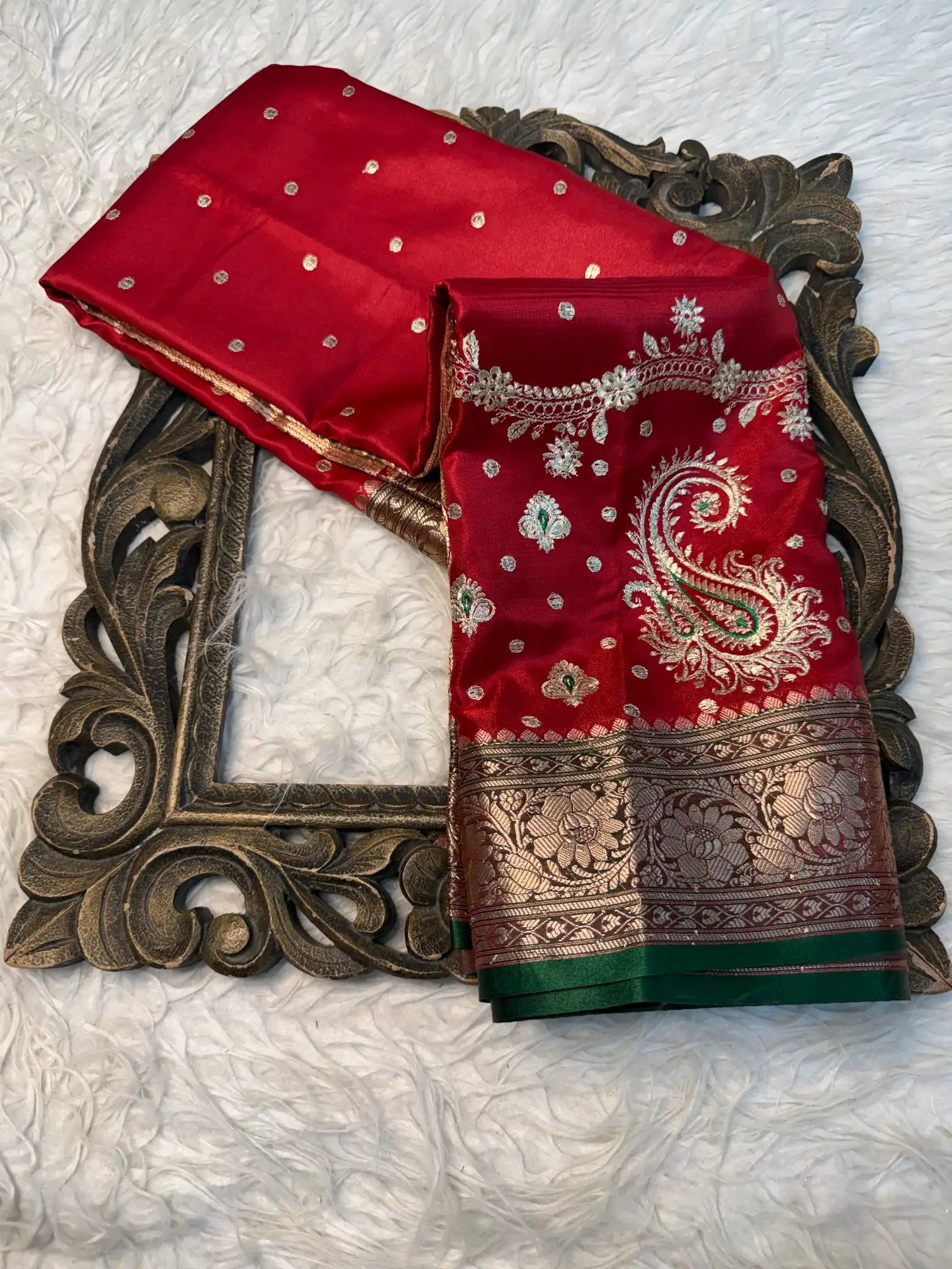 Traditional Weave Softsilk Banarasi Saree