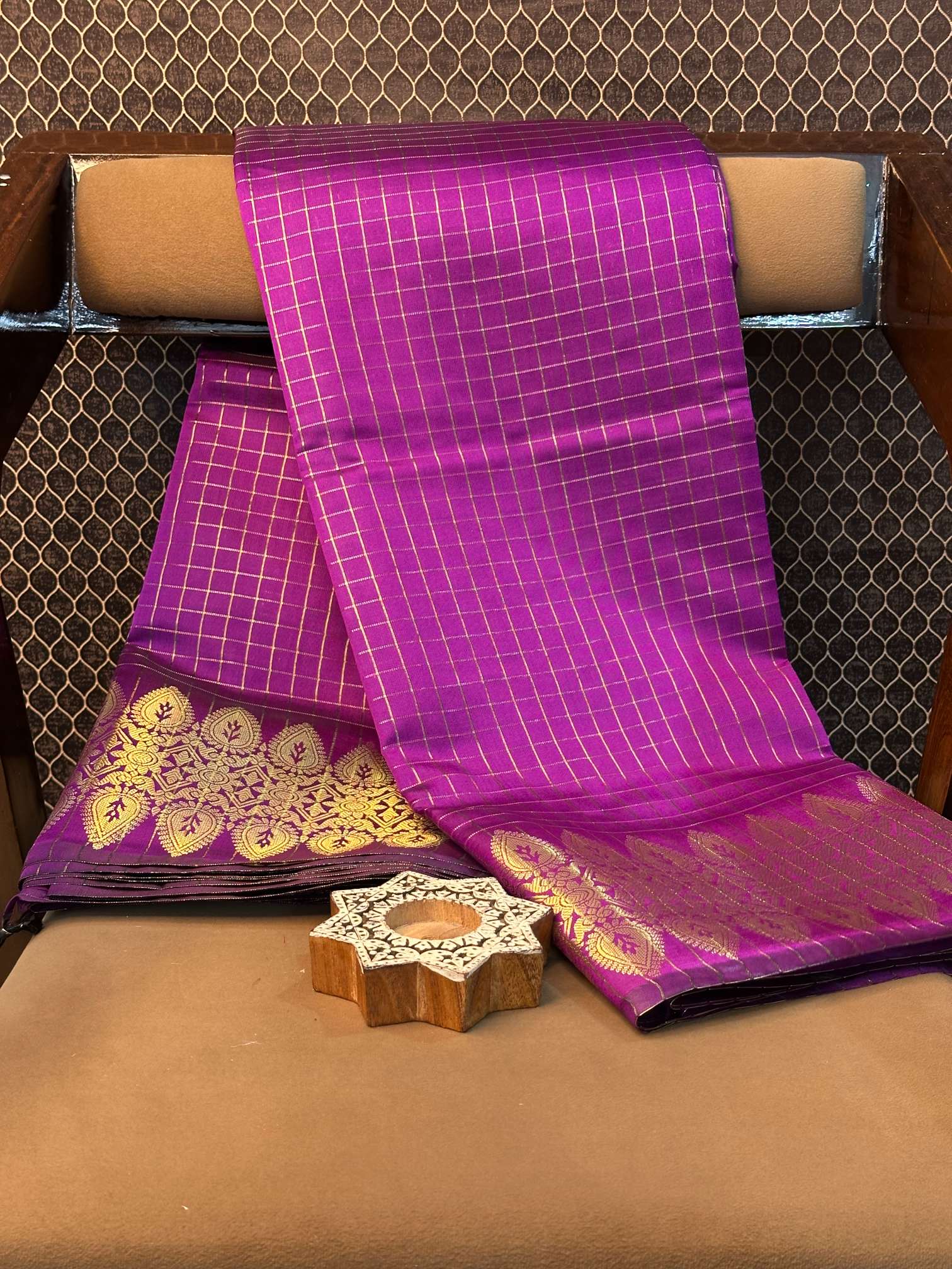 Handpicked Softsilk Heritage Banarasi Saree