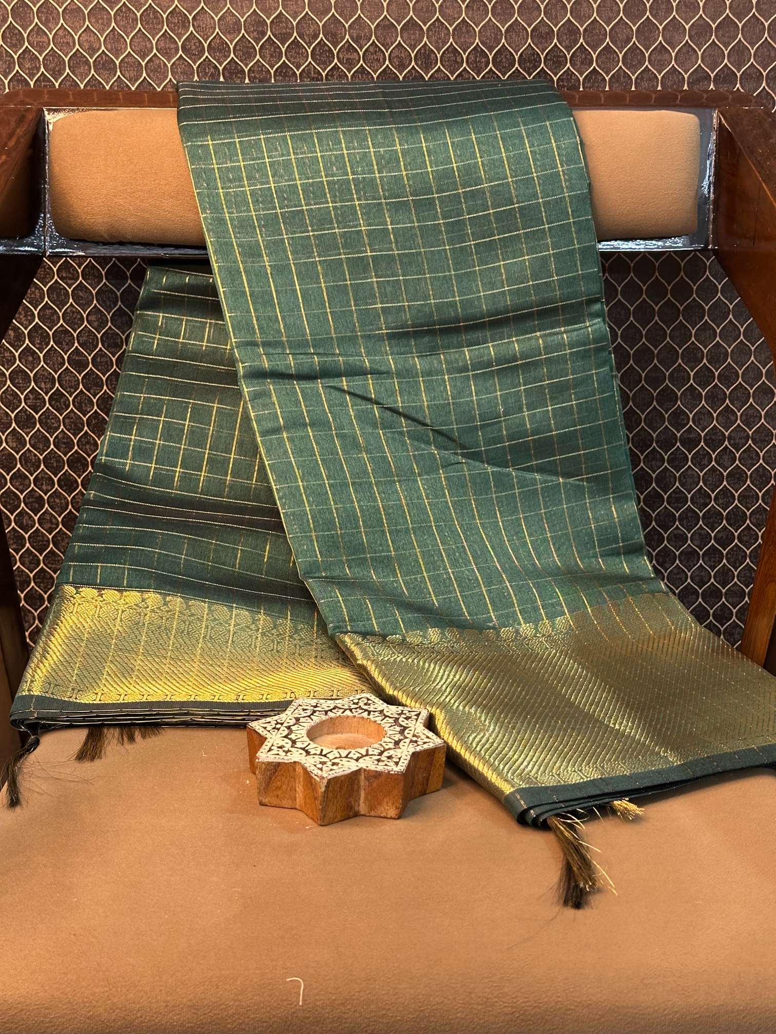 Handpicked Softsilk Heritage Banarasi Saree