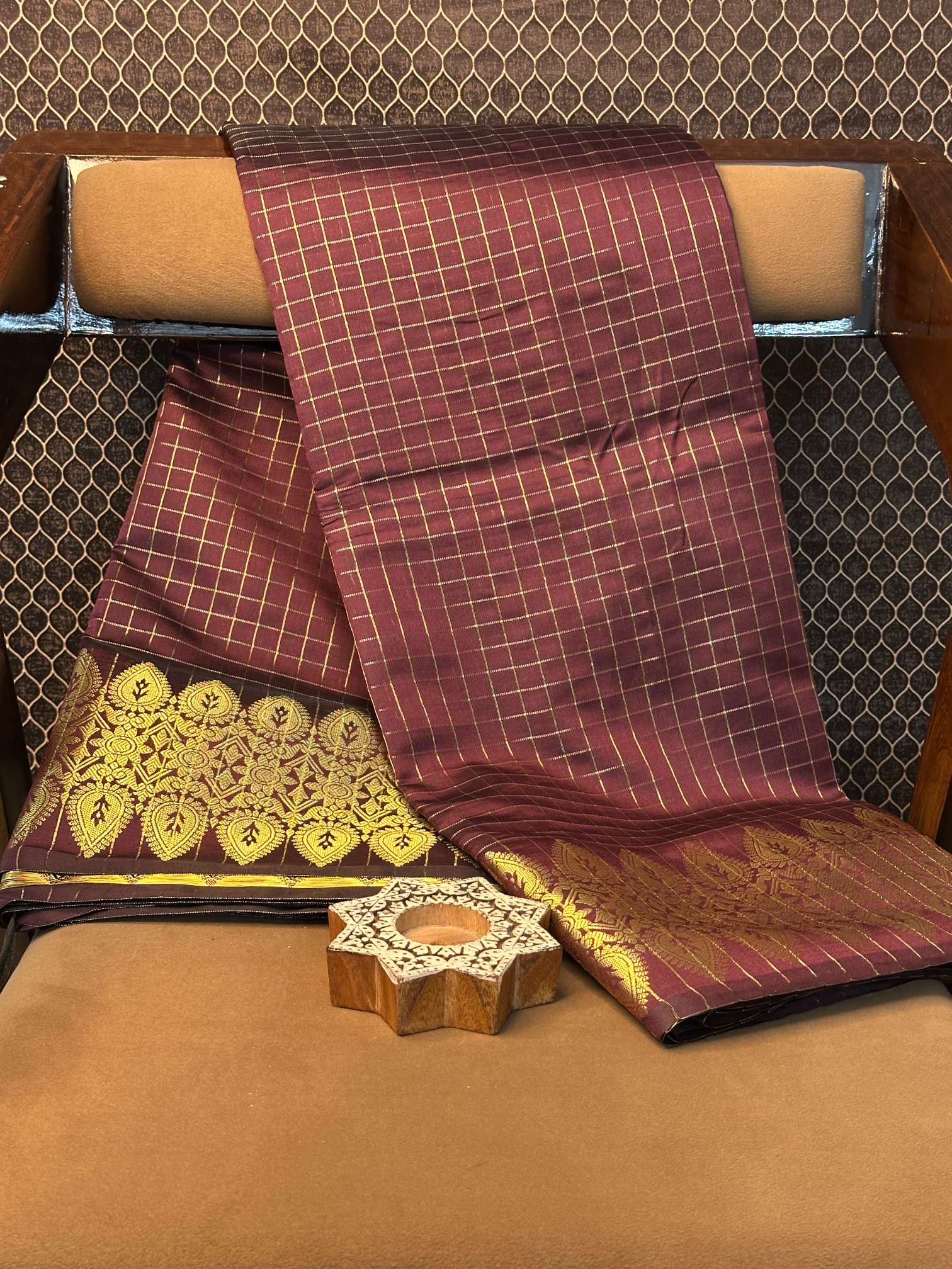 Eccentric zari weave Softsilk Banarasi saree