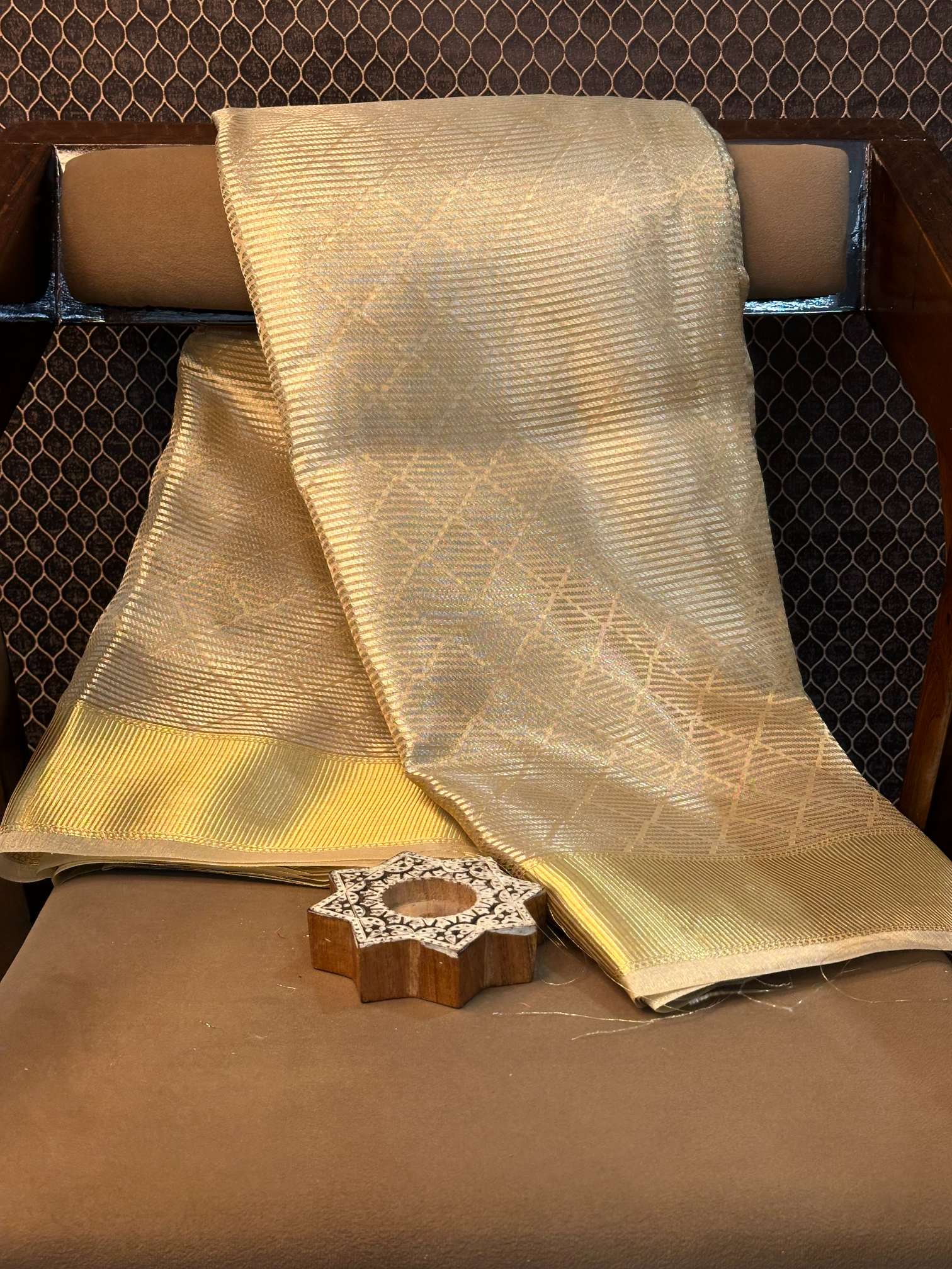 Eccentric zari weave Softsilk Banarasi saree