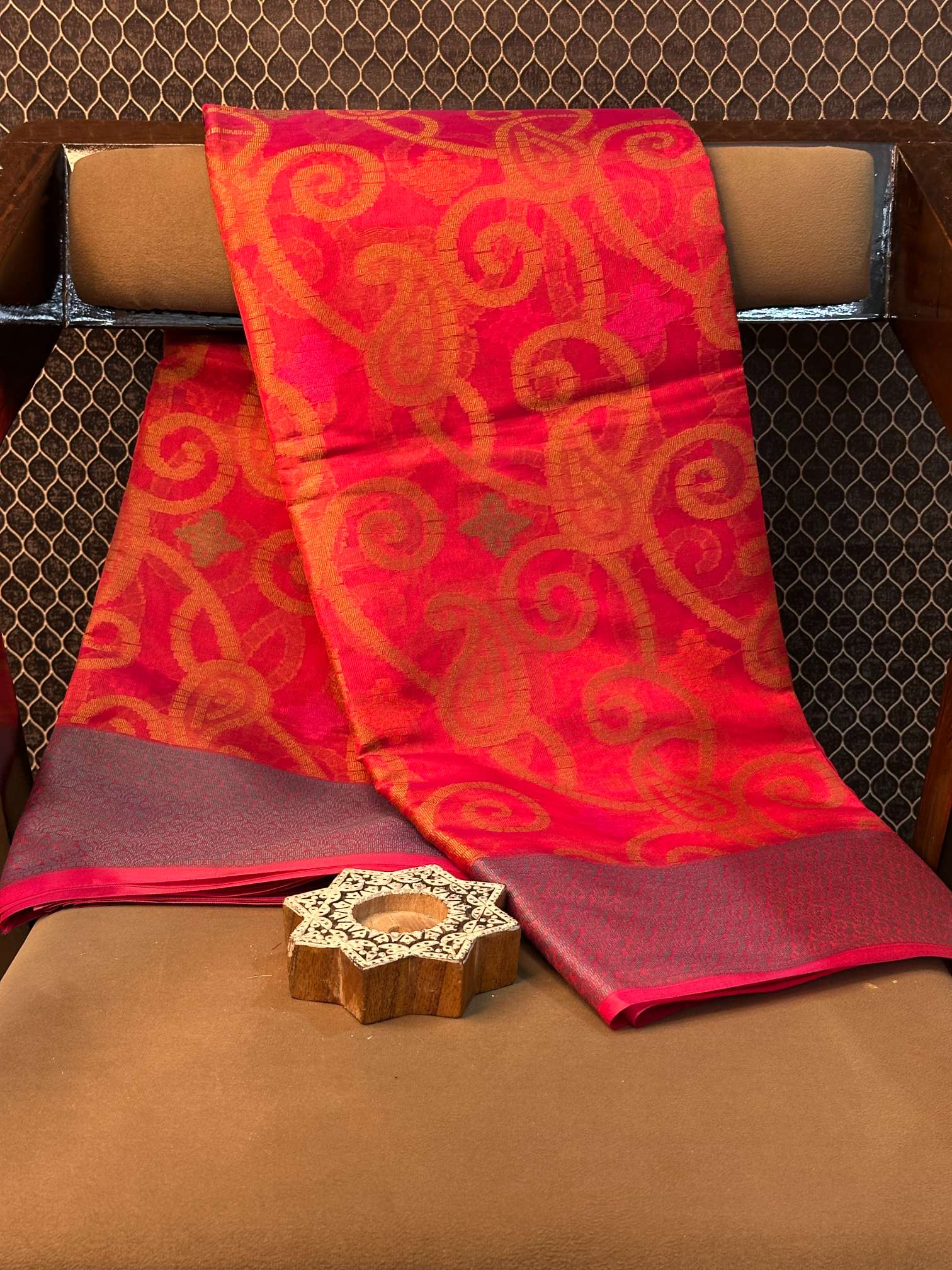 Handpicked Softsilk Heritage Banarasi Saree