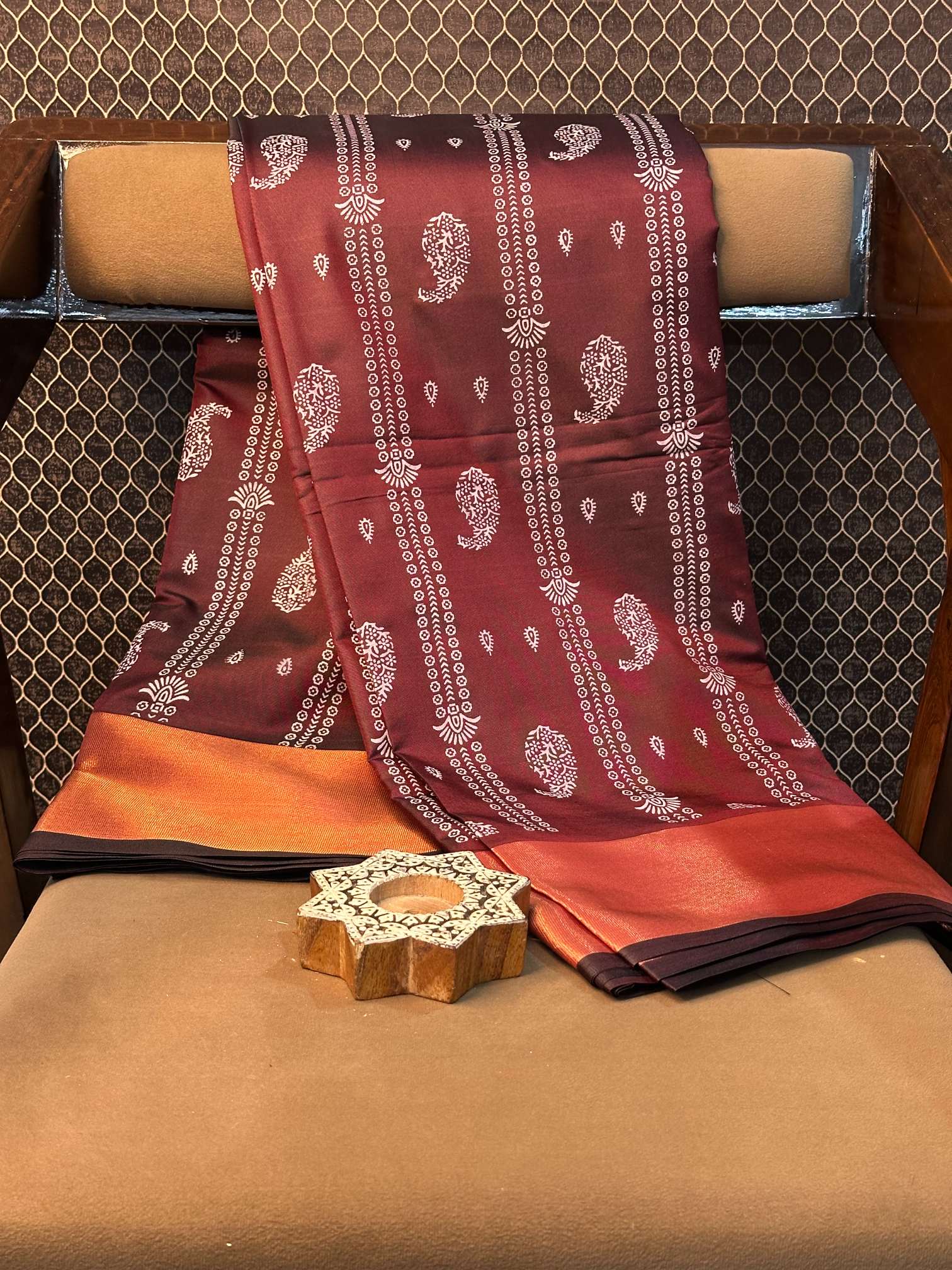 Handpicked Softsilk Heritage Banarasi Saree
