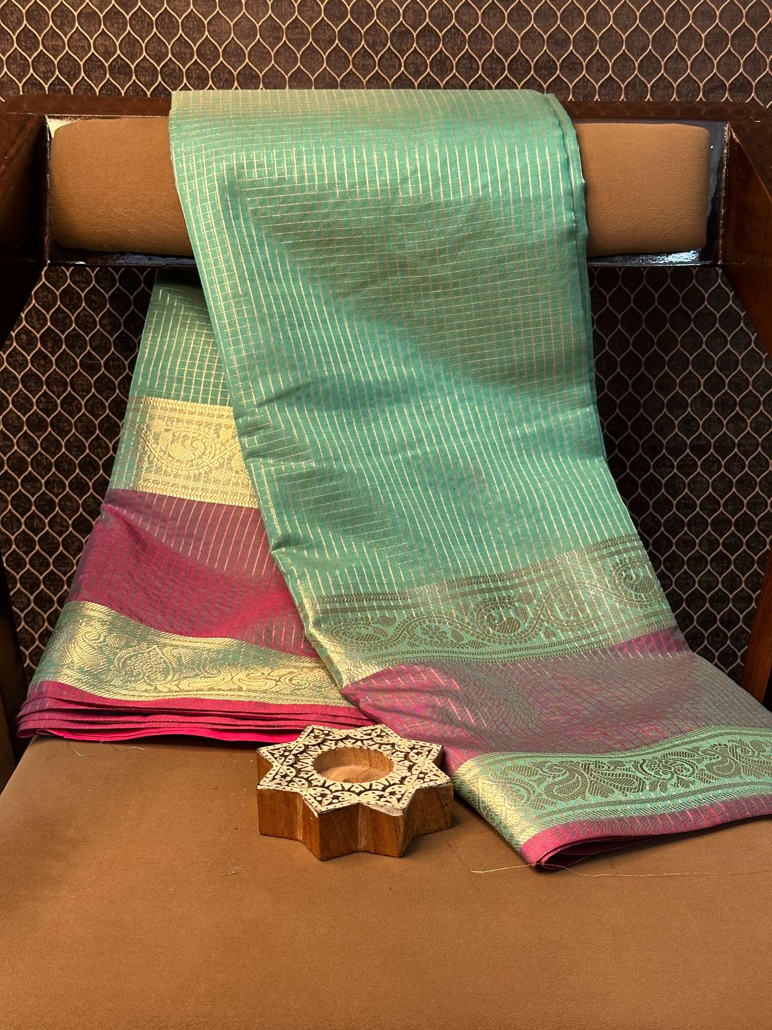 Eccentric zari weave Softsilk Banarasi saree