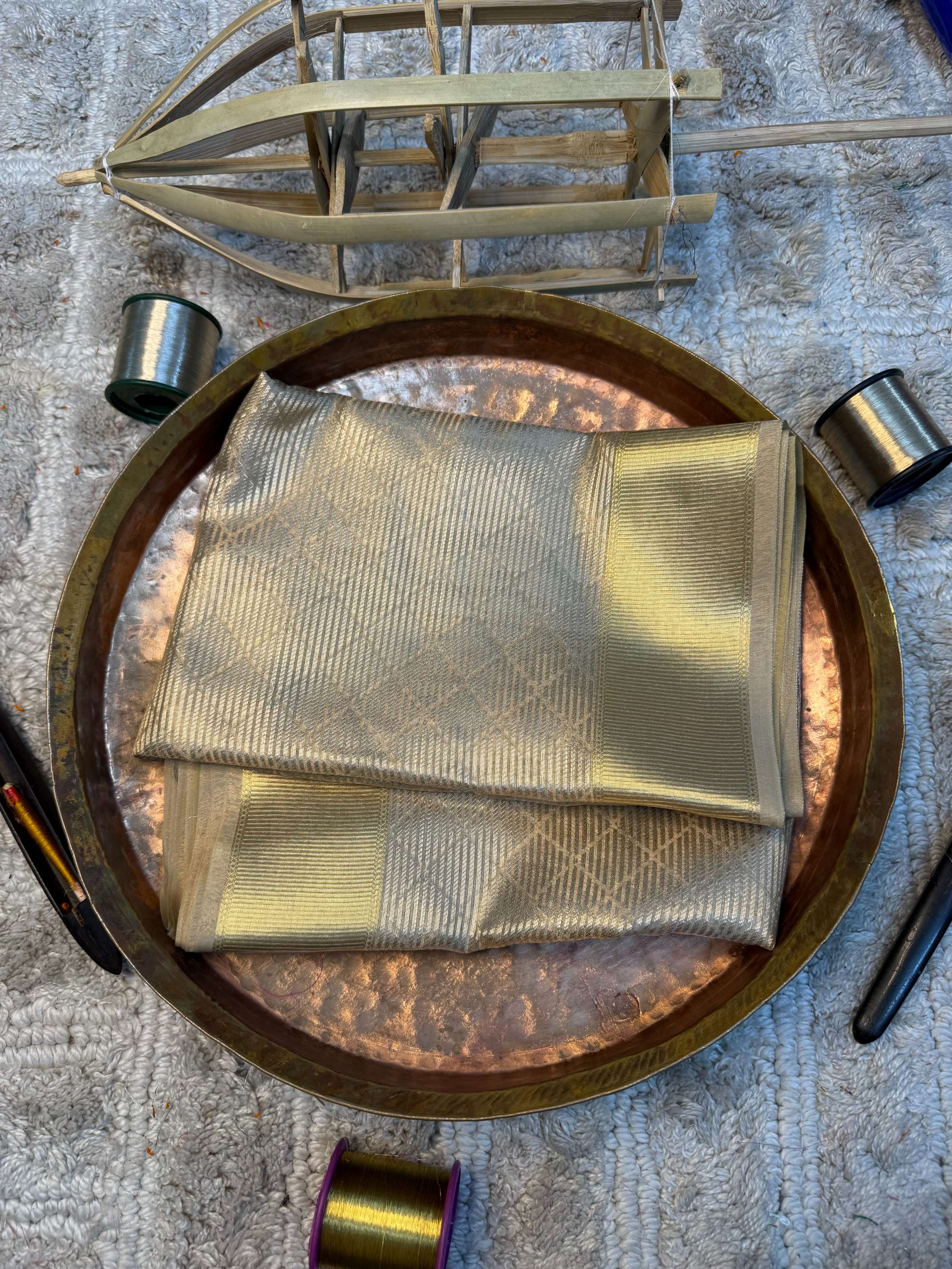 Eccentric zari weave Softsilk Banarasi saree