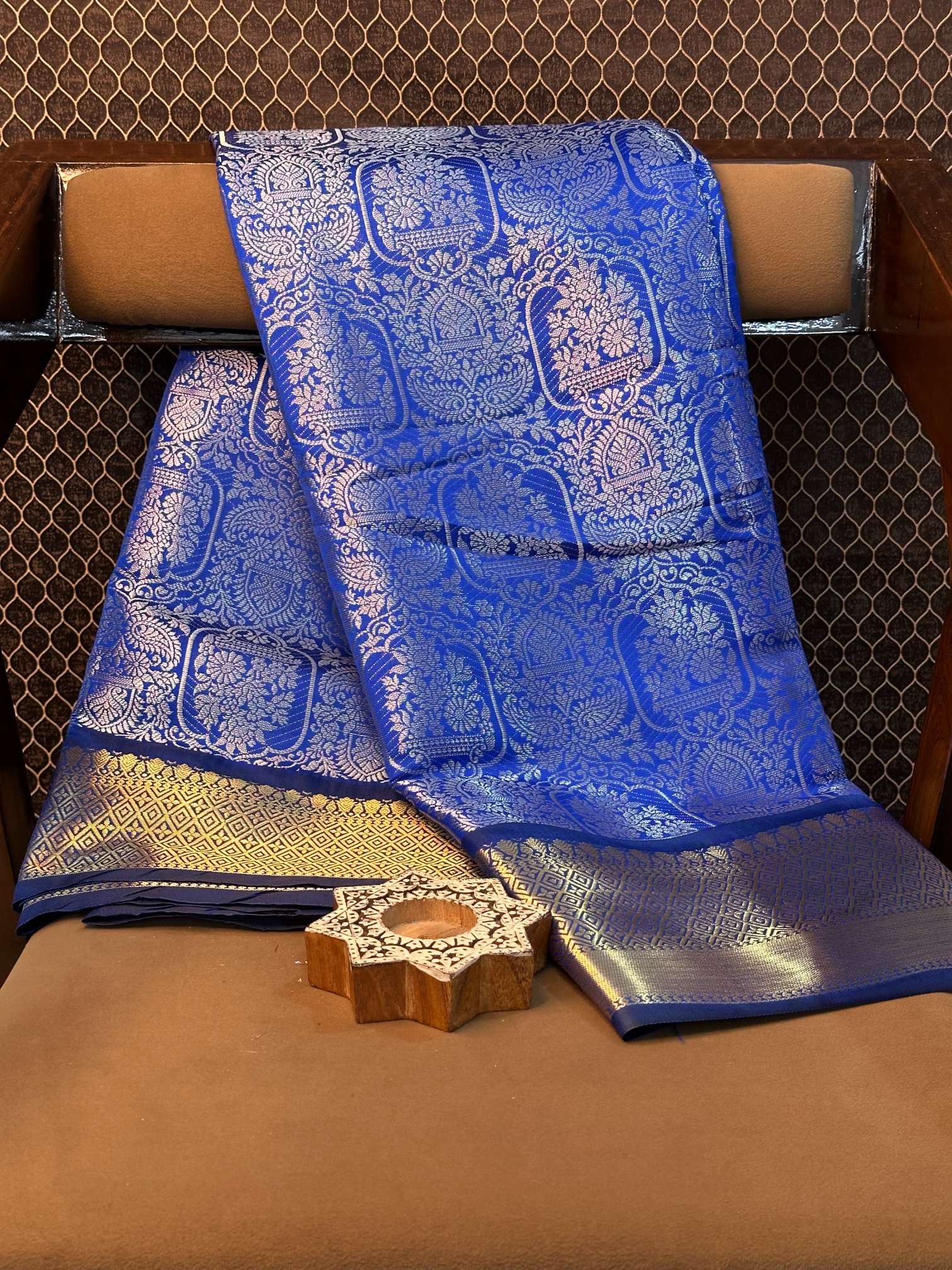 Handpicked Softsilk Heritage Banarasi Saree