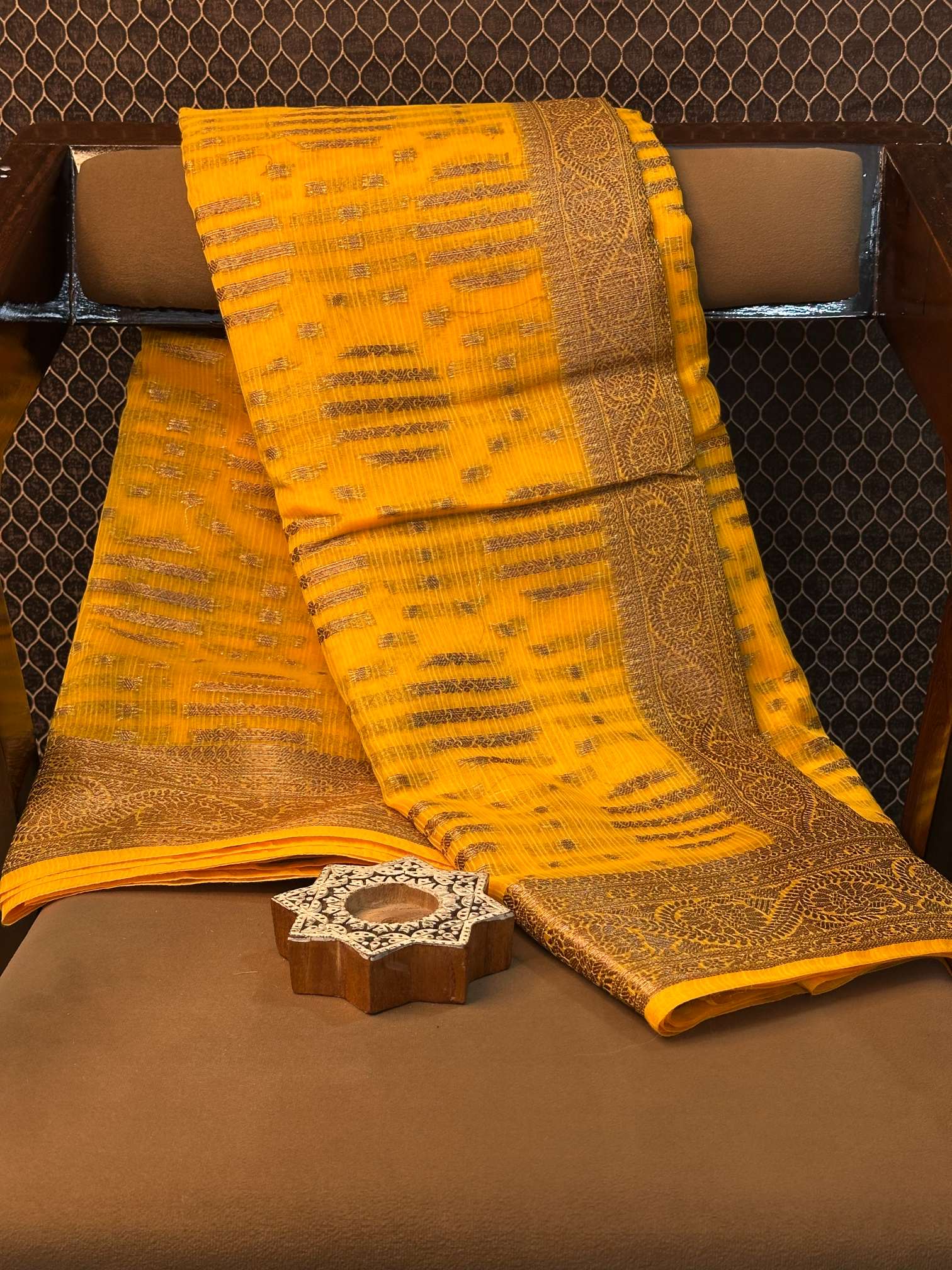 Handpicked Softsilk Heritage Banarasi Saree