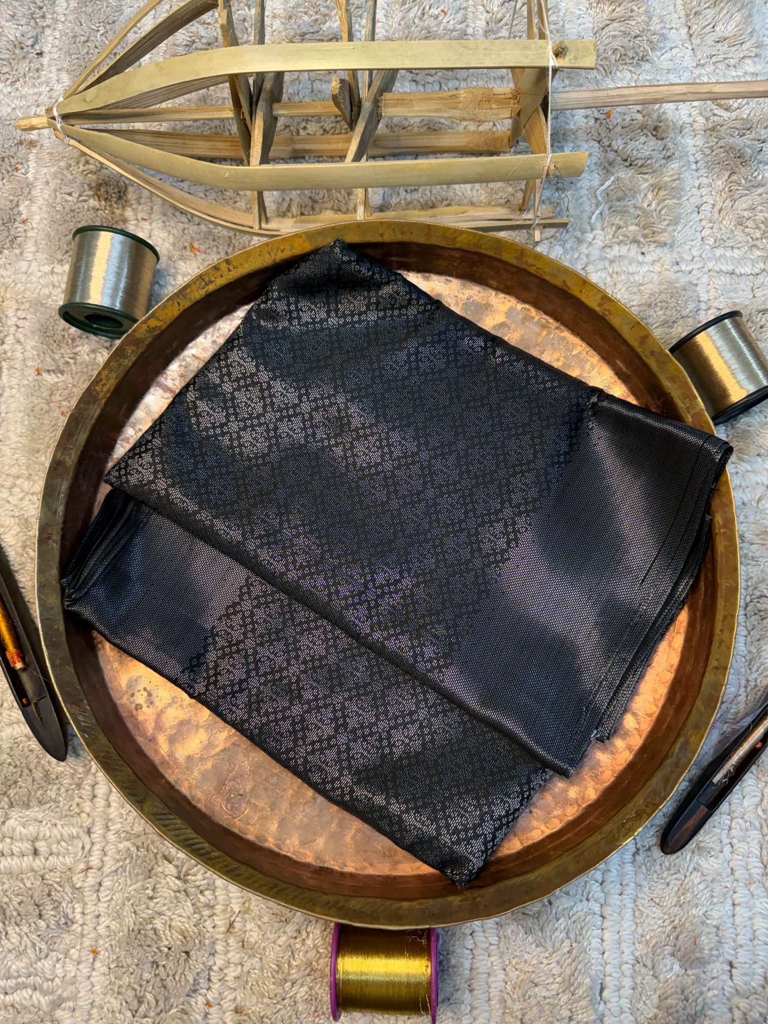 Eccentric zari weave Softsilk Banarasi saree