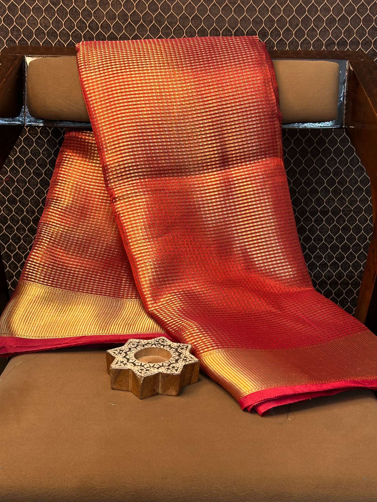 Eccentric zari weave Softsilk Heritage Banarasi saree