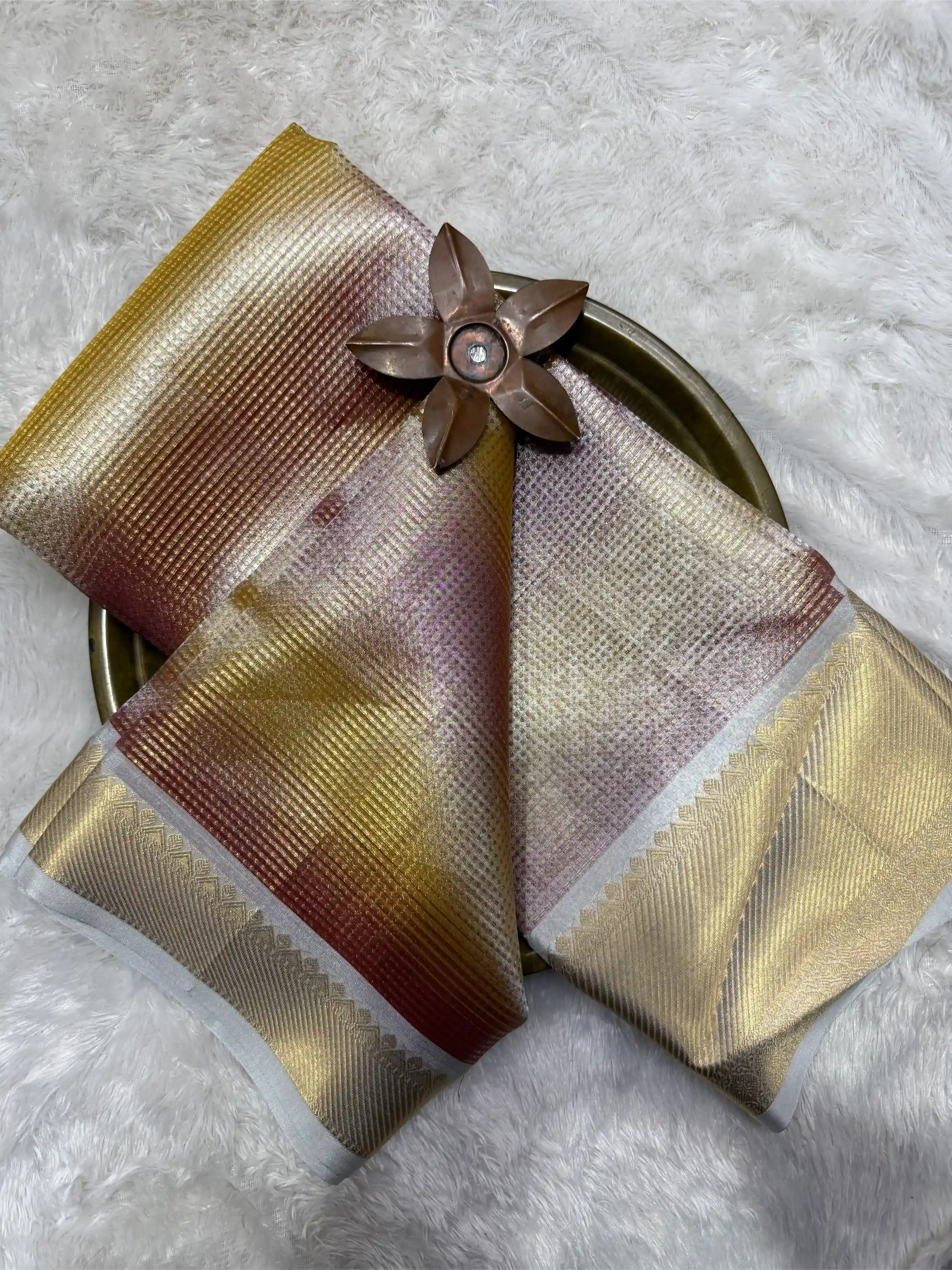 Beautiful Traditional Softsilk Embossed Weave Banarasi Saree