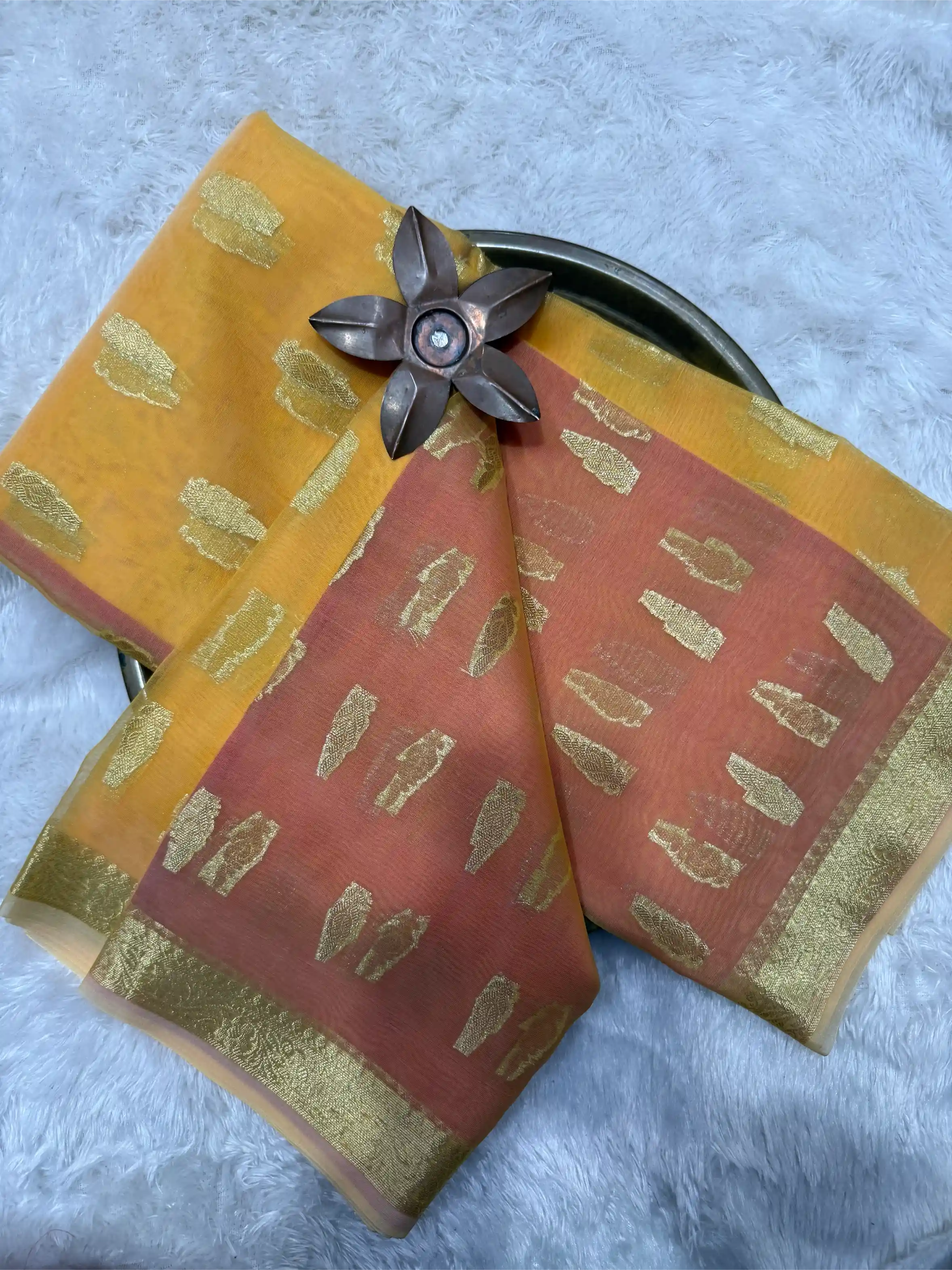 Beautiful Traditional Softsilk Embossed Weave Banarasi Saree