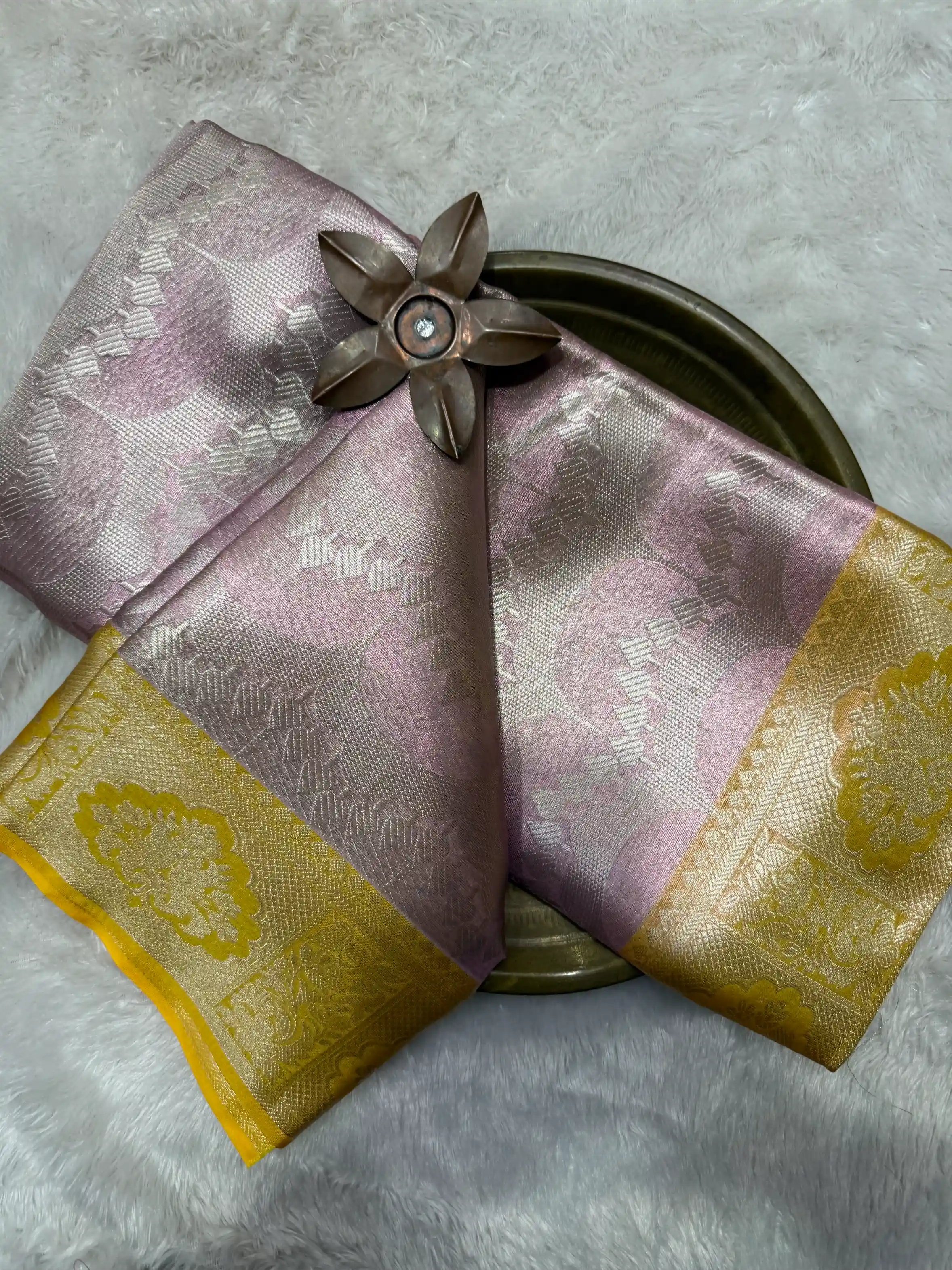 Beautiful Traditional Softsilk Embossed Weave Banarasi Saree