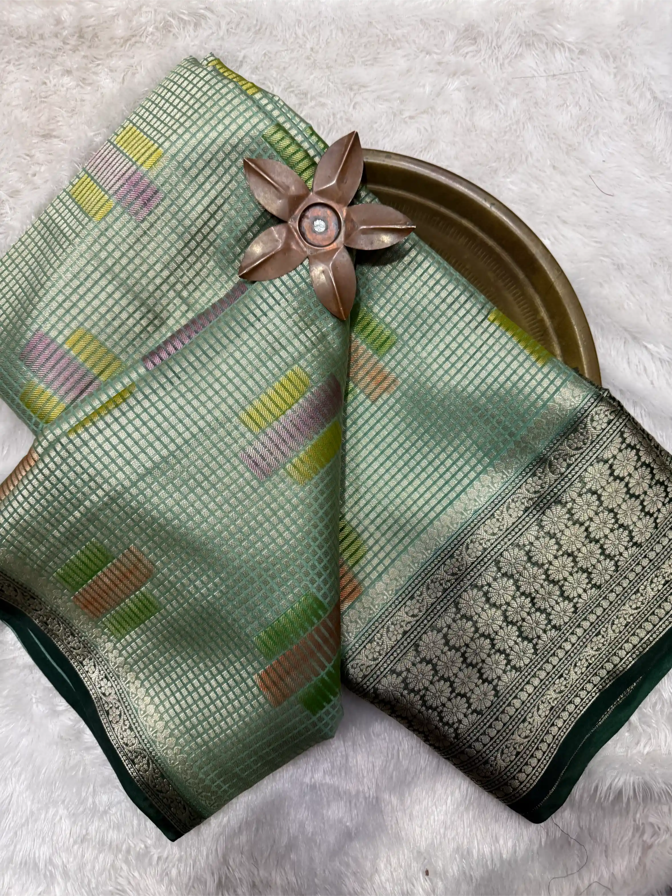 Beautiful Traditional Softsilk Embossed Weave Banarasi Saree