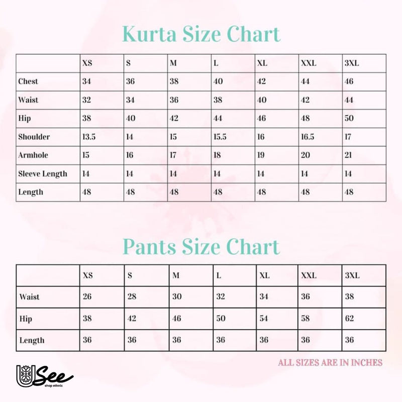 Suit Size Chart