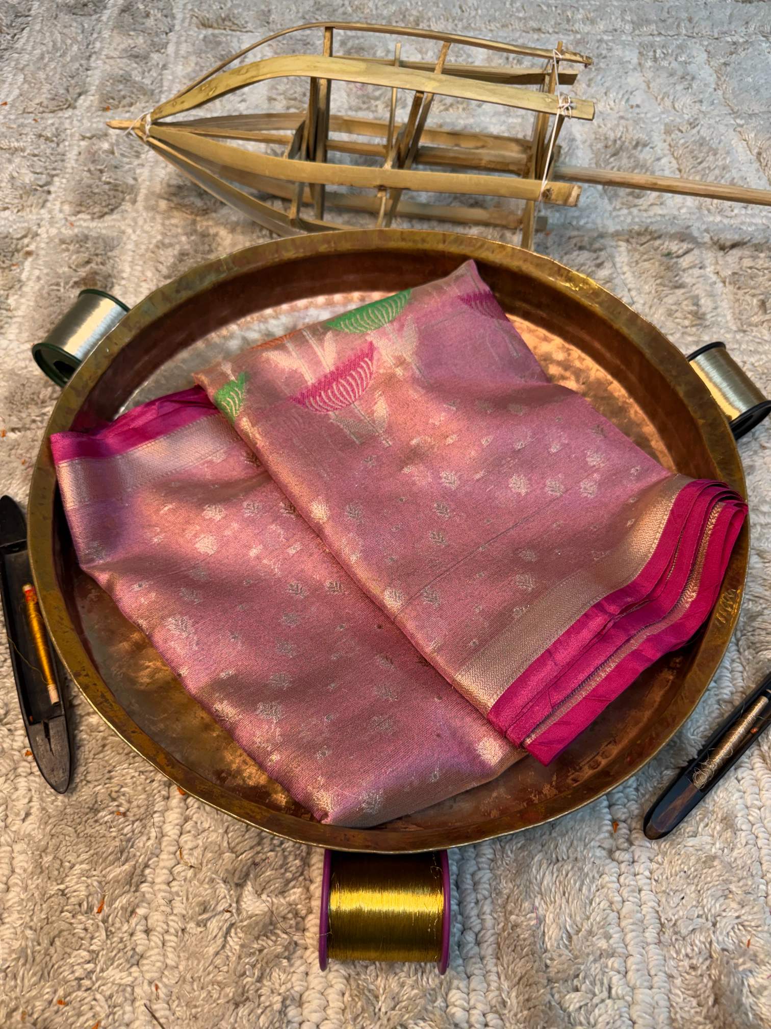 Eccentric zari weave Softsilk Heritage Banarasi saree