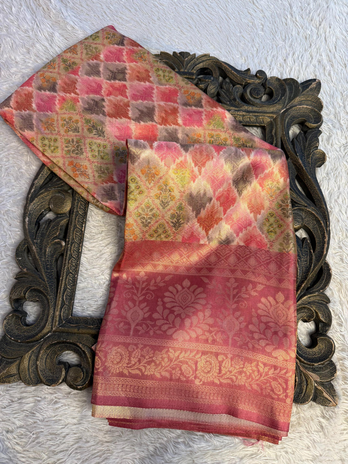 Latest Softsilk Exclusive Banarasi Saree